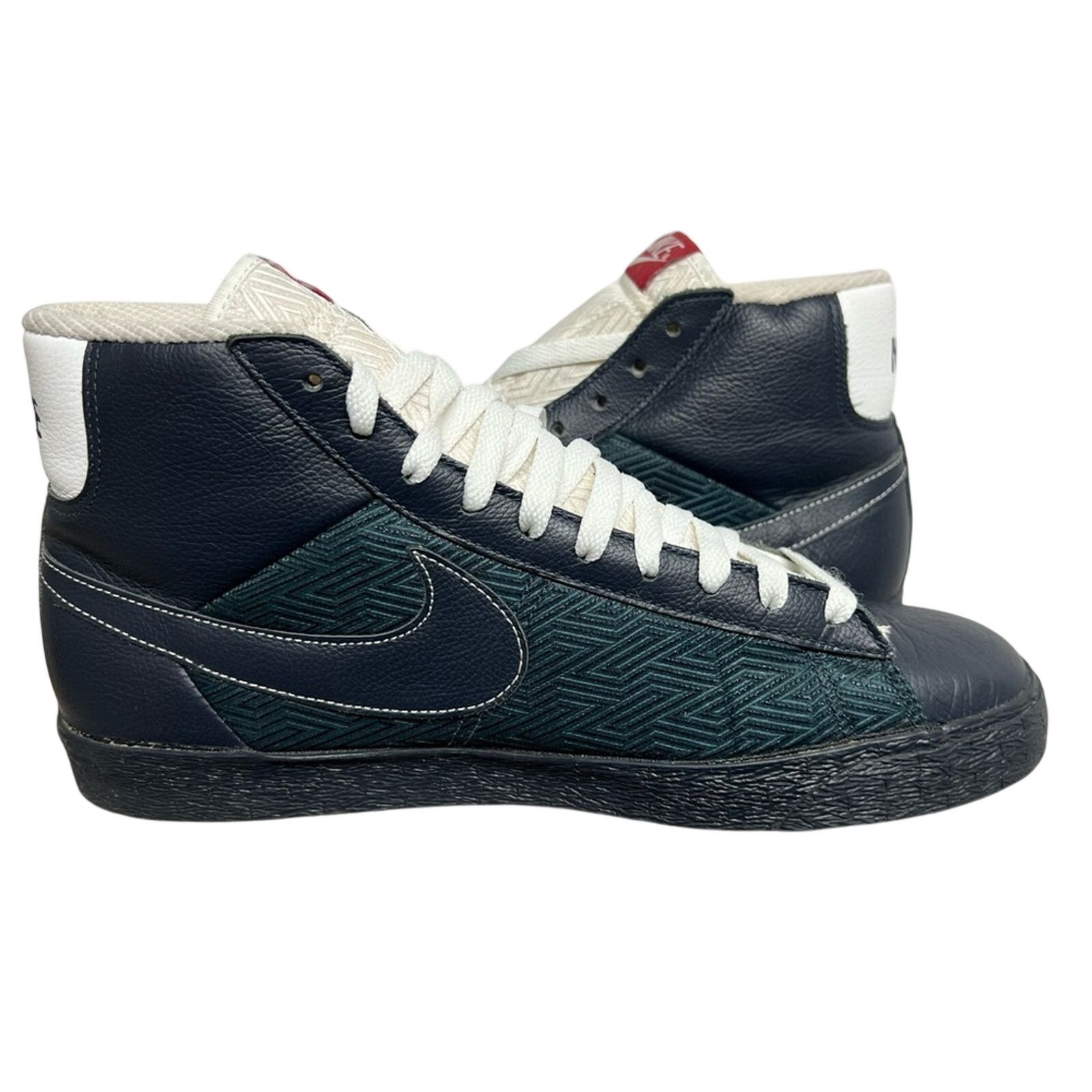 Nike Size 11 - Nike Blazer High SP Dark Obsidian 2010 Release Size US 11 / EU 44 - 7 Thumbnail