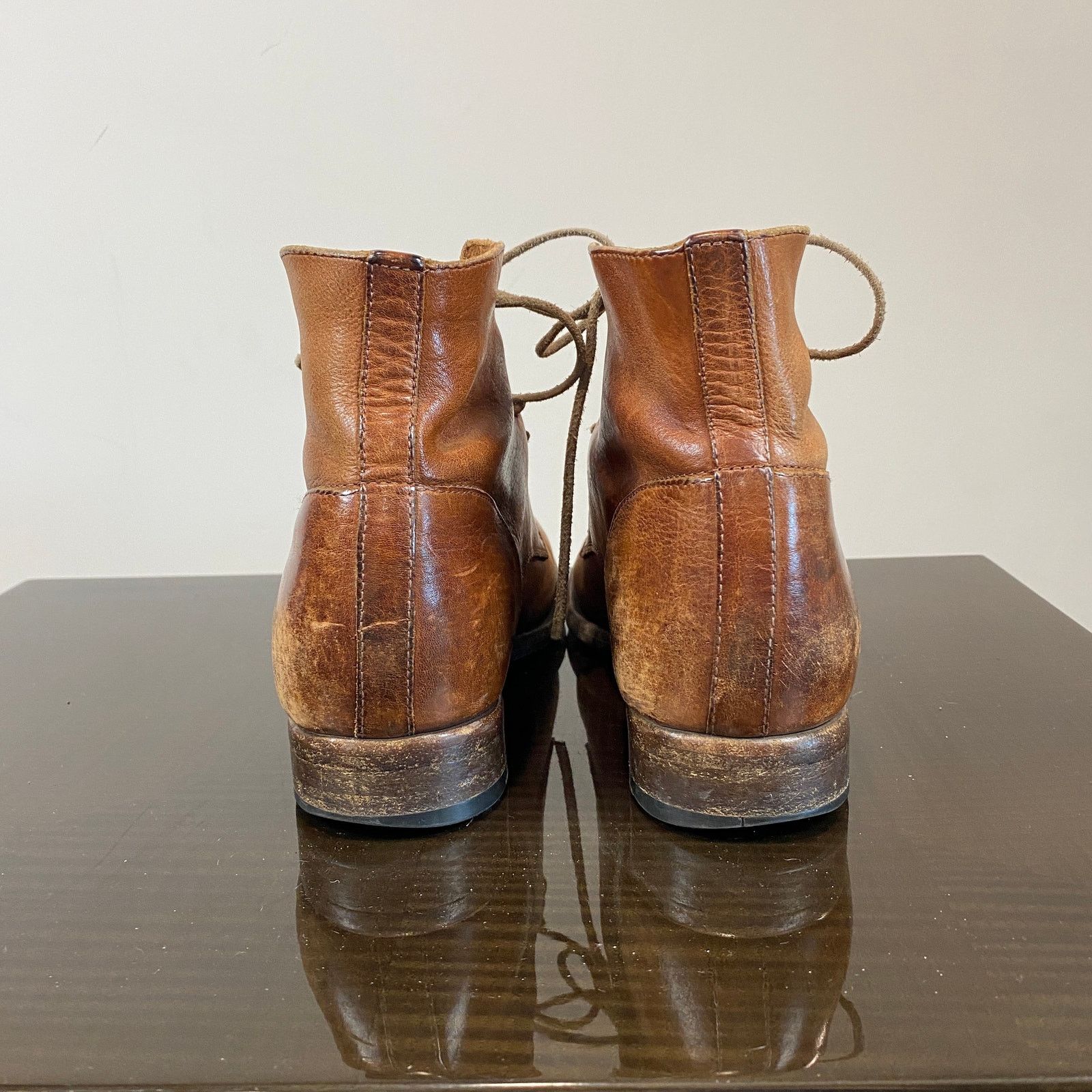 Buttero Buttero Italy Leather Lace Up Ankle Boots Men's 41 US 8 Size US 8 / EU 41 - 4 Thumbnail
