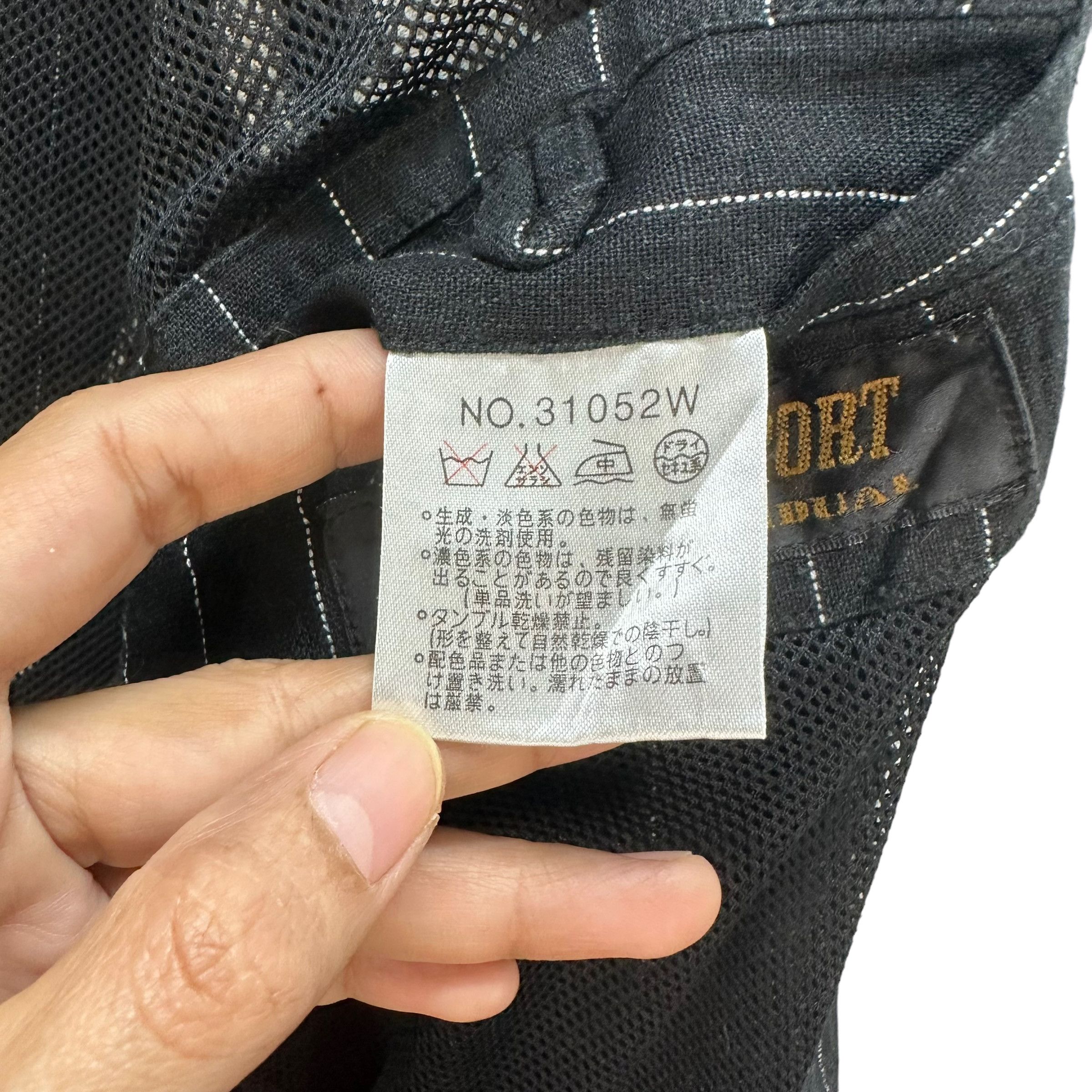 Japanese Brand PARTO SPORT STRIPED BIG LOGO JACKET #7815-179 Size US L / EU 52-54 / 3 - 13 Thumbnail