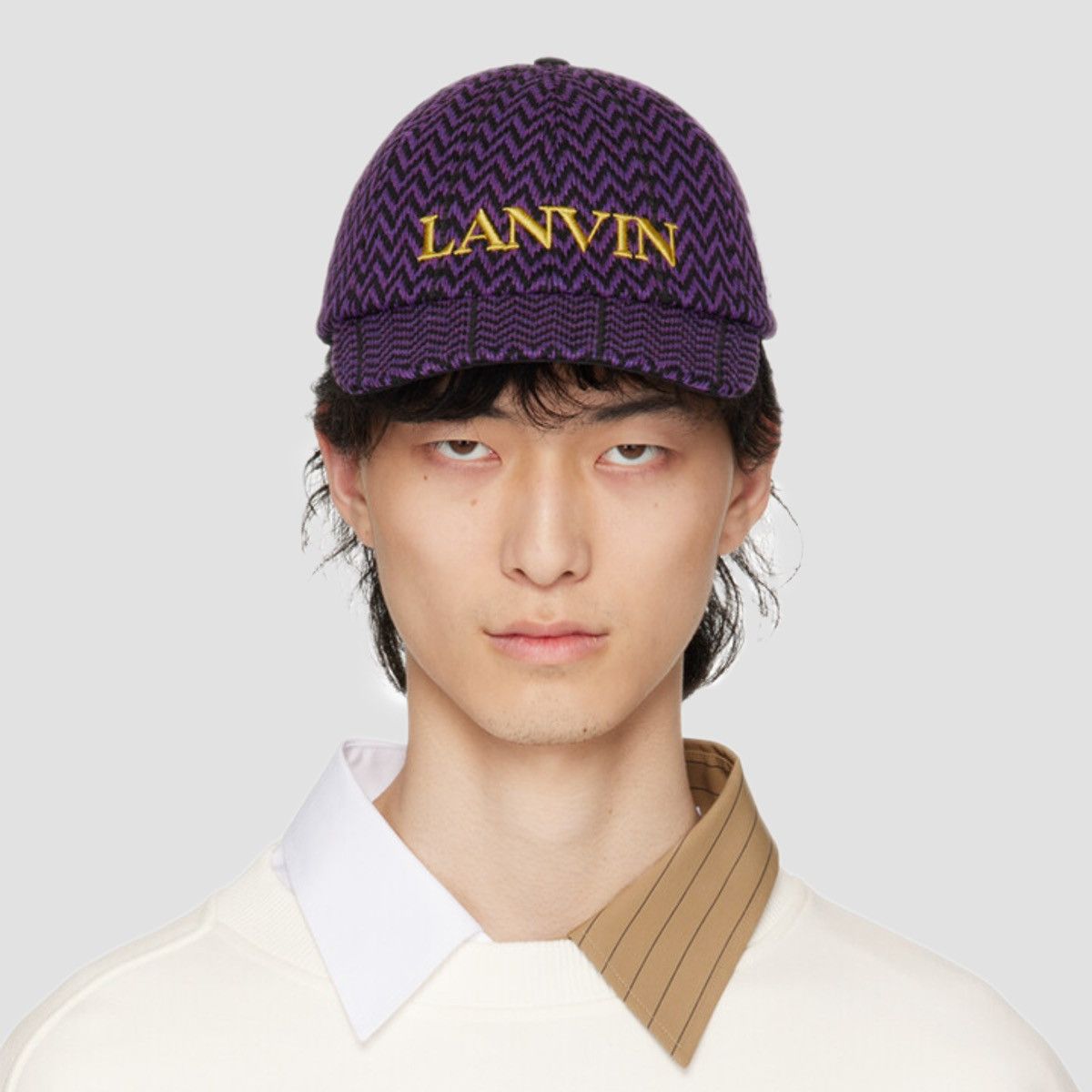 Lanvin Lanvin X Future Curb Cotton Cap Size ONE SIZE - 6 Thumbnail