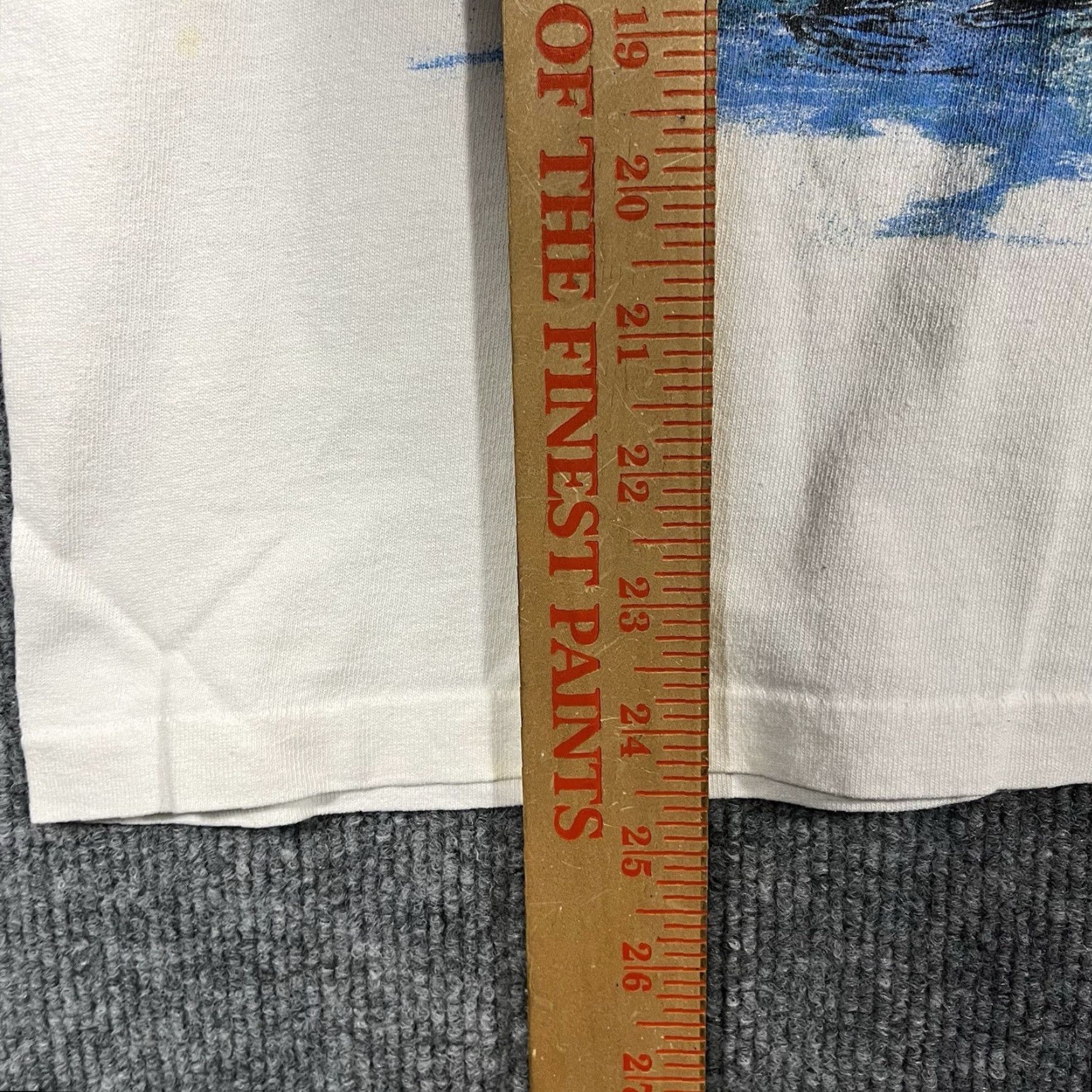 Anvil VINTAGE Orlando Florida Dolphin Souvenir Graphic T-Shirt Small Animal Nature Mens Shirt S White Navy 90s Embroidered Size US S / EU 44-46 / 1 - 6 Thumbnail