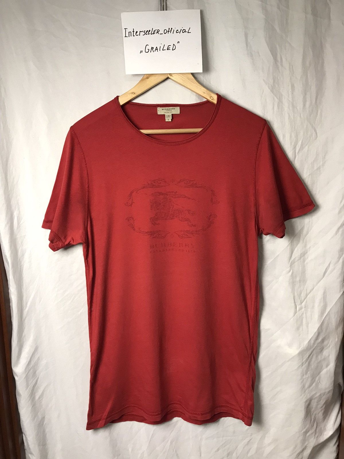Burberry × Burberry Prorsum Vintage Burberry slim fit t shirt Size US S / EU 44-46 / 1 - 1 Thumbnail