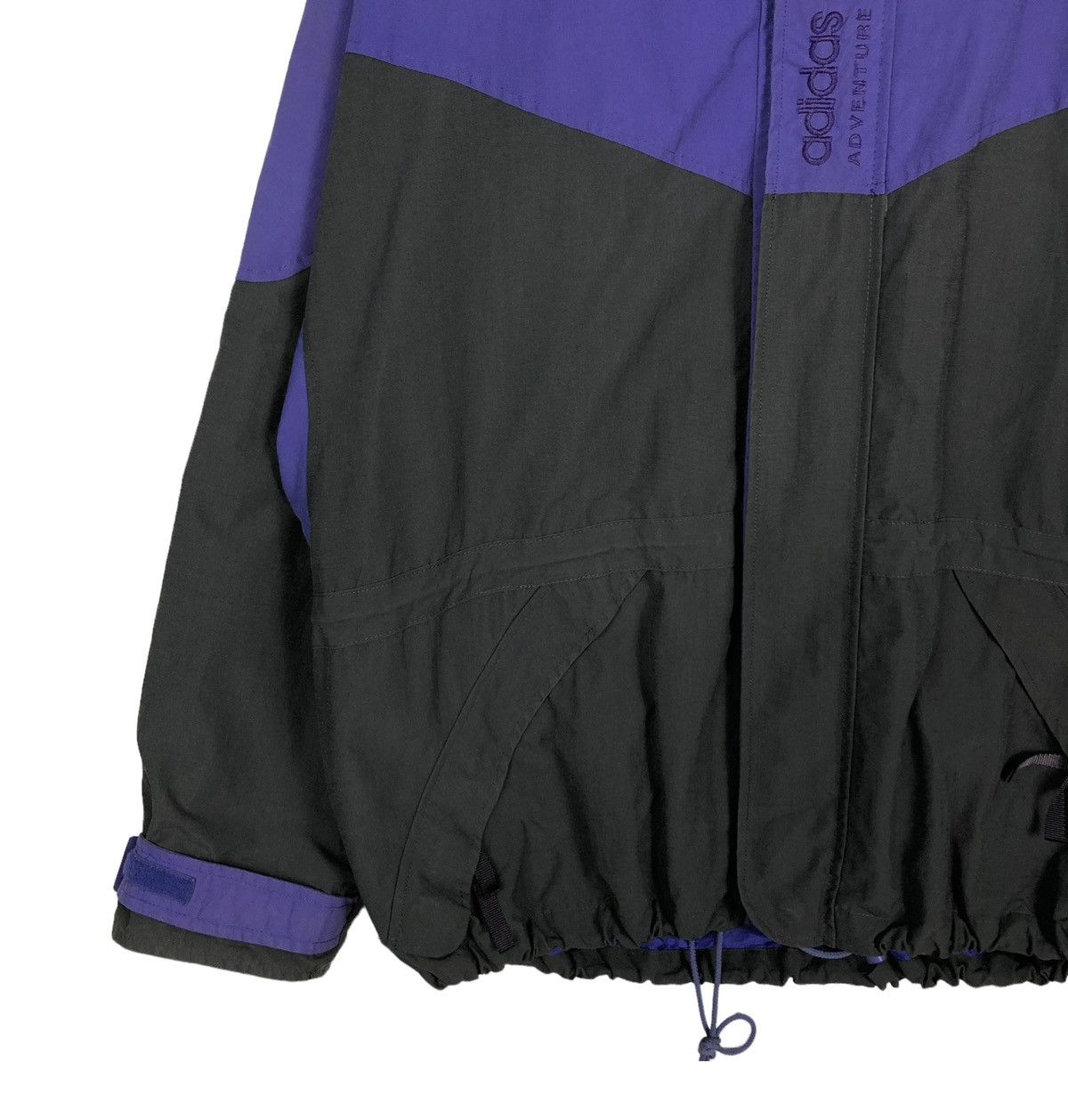 Adidas 🔥VINTAGE BOMBER JACKET ADIDAS ADVENTURE DOUBLE COLOUR Size US L / EU 52-54 / 3 - 4 Thumbnail