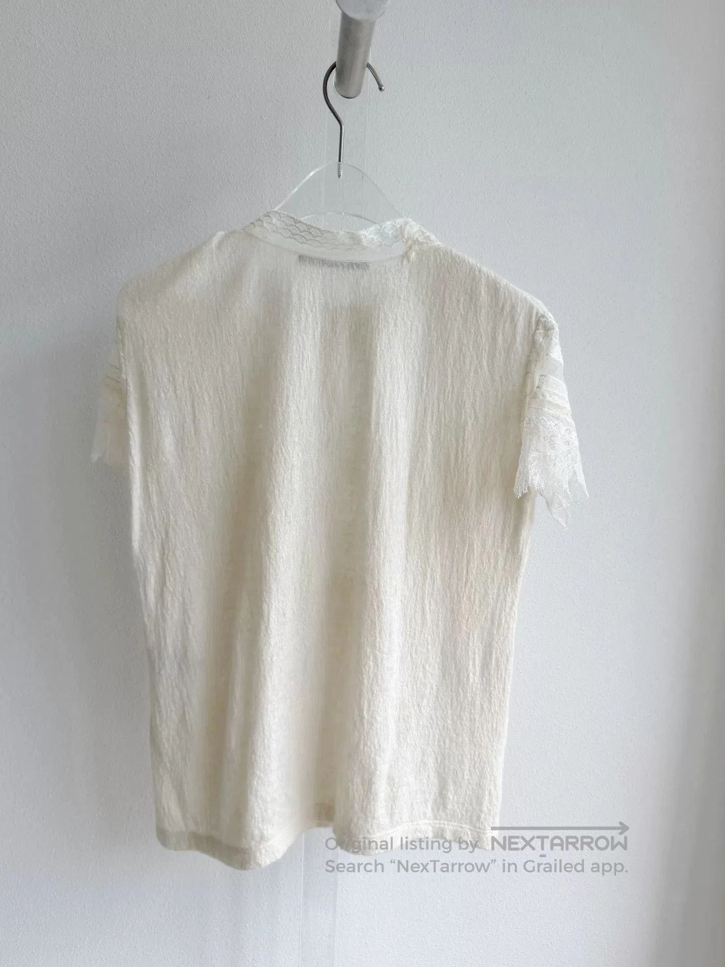 Ermanno Scervino Ermanno Scervino Floral Lace Short-Sleeve. Size S / US 4 / IT 40 - 2 Thumbnail