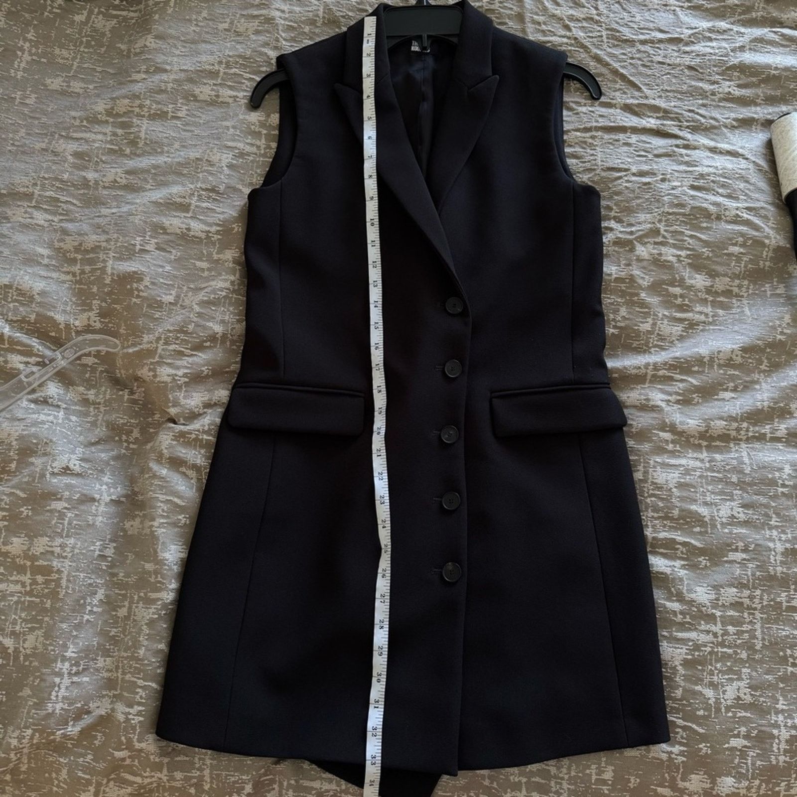 The Kooples NWT! The Kooples Black Tailored Jacket Dress, Size 1 (US S) Size S / US 4 / IT 40 - 11 Thumbnail