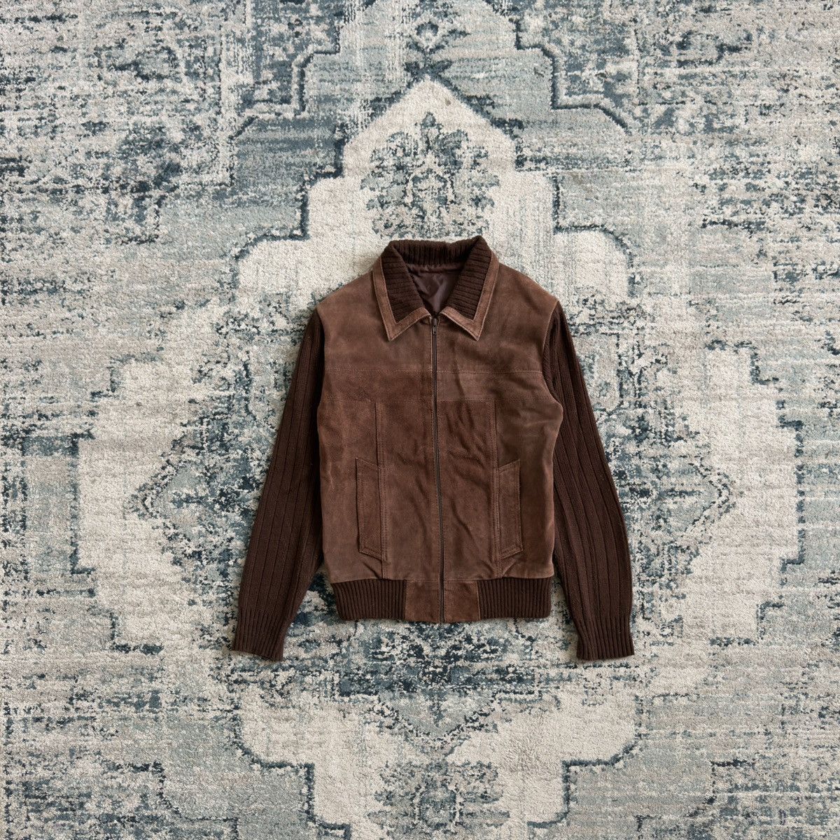 Japanese Brand × Vintage Brown Japanese Brand Vintage Jacket Size US S / EU 44-46 / 1 - 1 Thumbnail