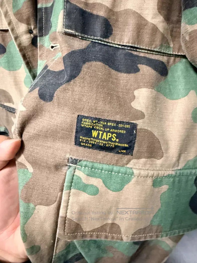 Wtaps Wtaps Camouflage Four-Pocket Jacket Size US L / EU 52-54 / 3 - 5 Thumbnail