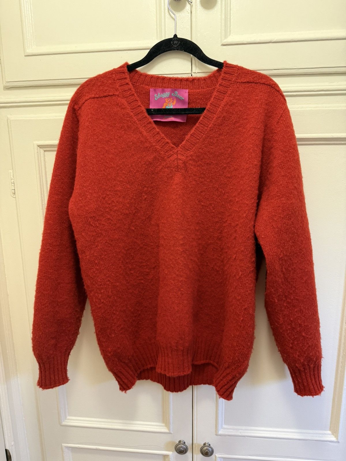Howlin By Morrison Howlin by Morrison Shaggy Dog Sweater Red Orange Size XL Size US XL / EU 56 / 4 - 1 Thumbnail