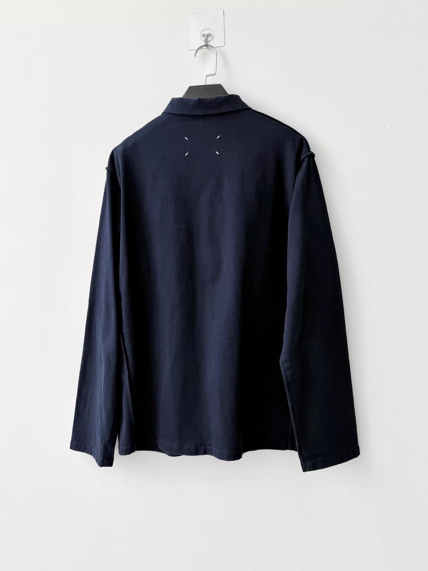 Maison Margiela Maison Margiela F/W20 Decon Pocket Shirt Jacket Navy Blue 48 Size US M / EU 48-50 / 2 - 3 Thumbnail