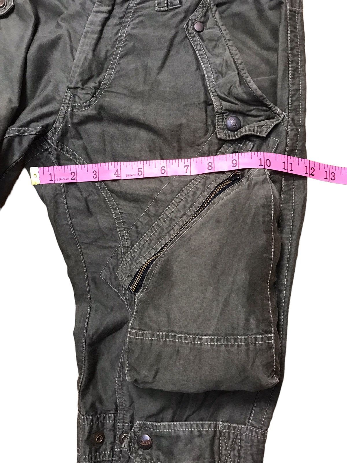If Six Was Nine × Japanese Brand × KMRii HALB TACTICAL POCKET CARGO PANT Size US 32 / EU 48 - 6 Thumbnail