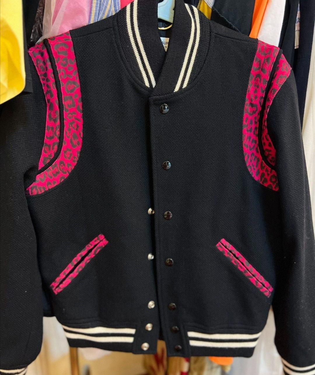 Saint Laurent Paris saint laurent Leopard Print Jacket | Grailed