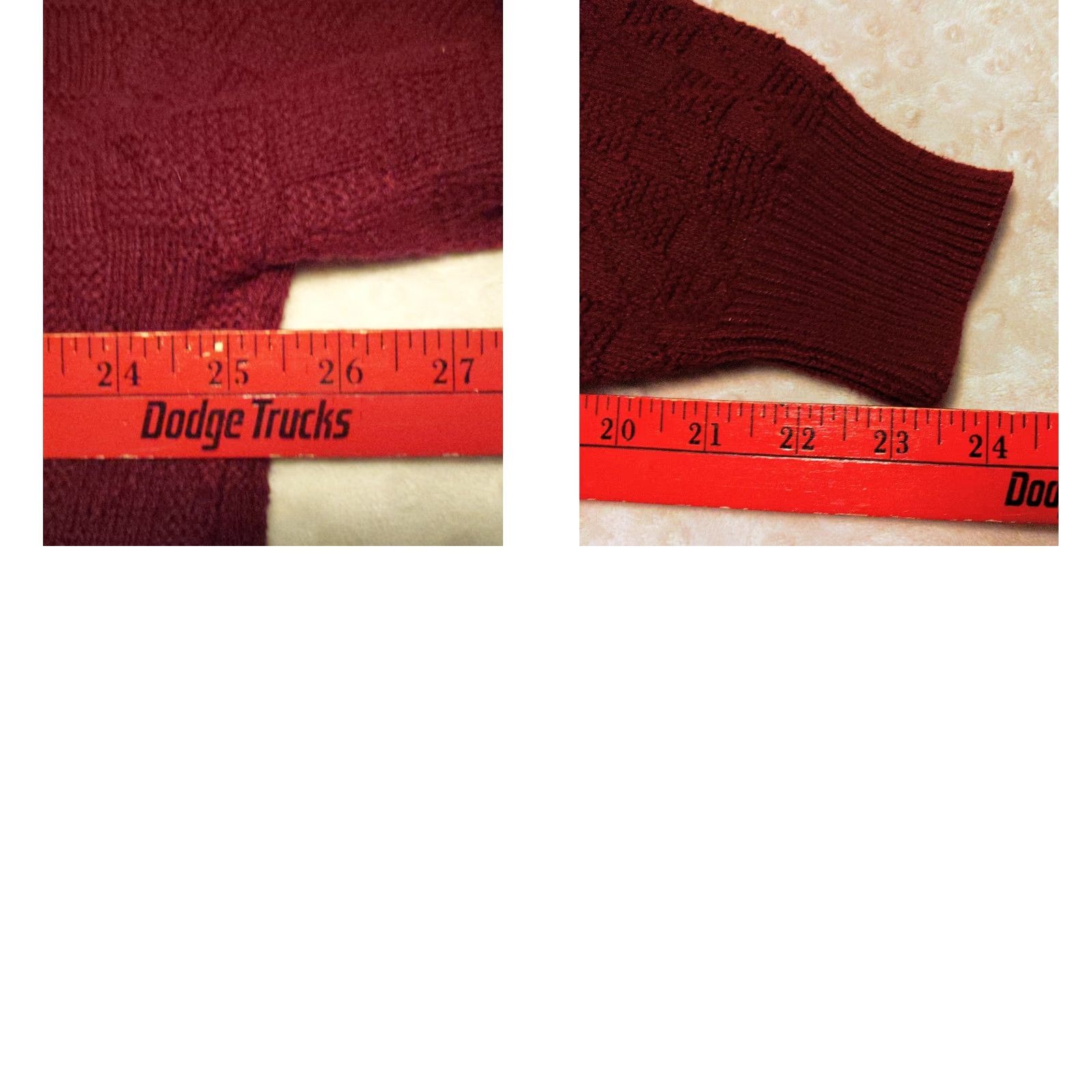 Vintage Shenandoah Sweater Men XLT Burgundy Cotton Knit Crew Neck Vintage US Made Size US XL / EU 56 / 4 - 8 Thumbnail