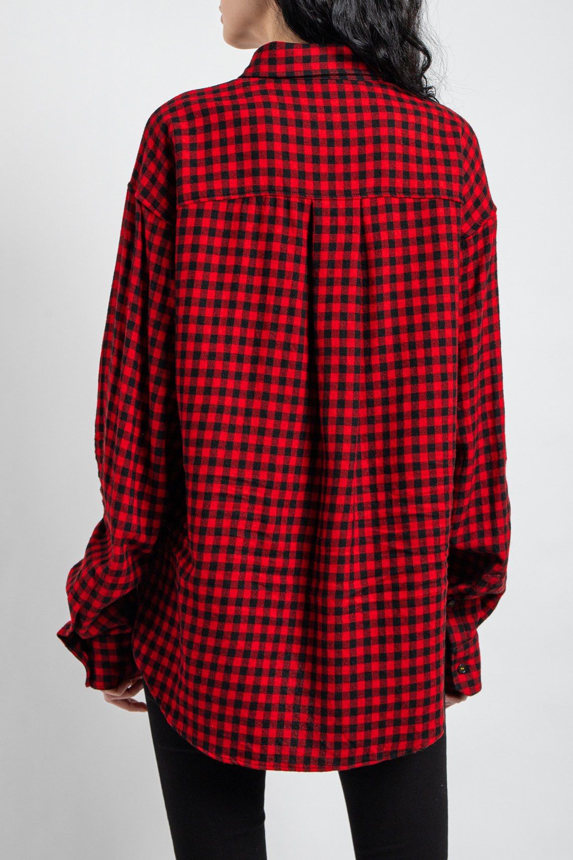 Dsquared2 DSQUARED2 Gingham Check Wool Shirt Jacket Size S / US 4 / IT 40 - 2 Thumbnail