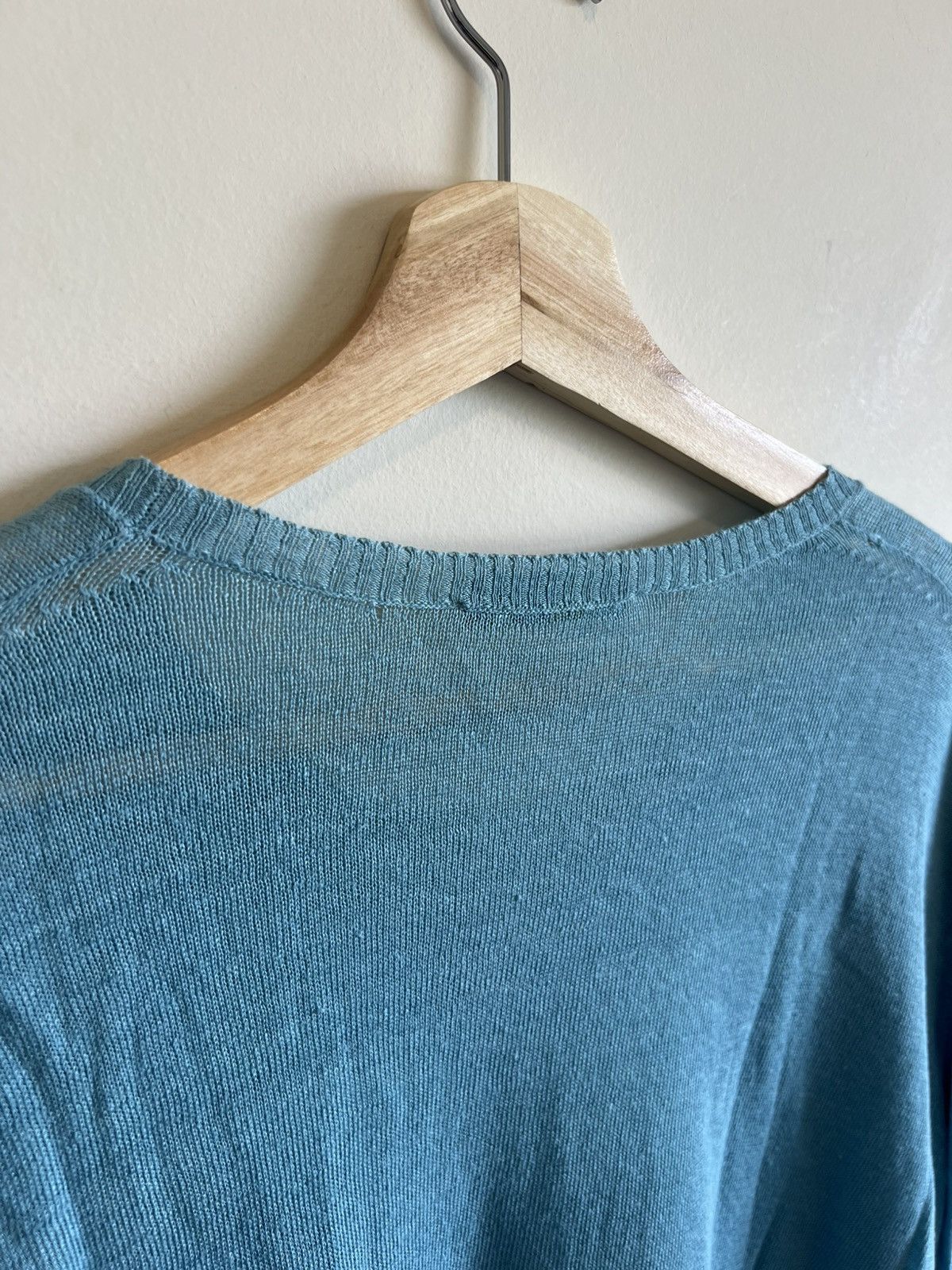 Etro Etro sweater jumper cashmere blue elegant pure L XL Size US XL / EU 56 / 4 - 7 Thumbnail