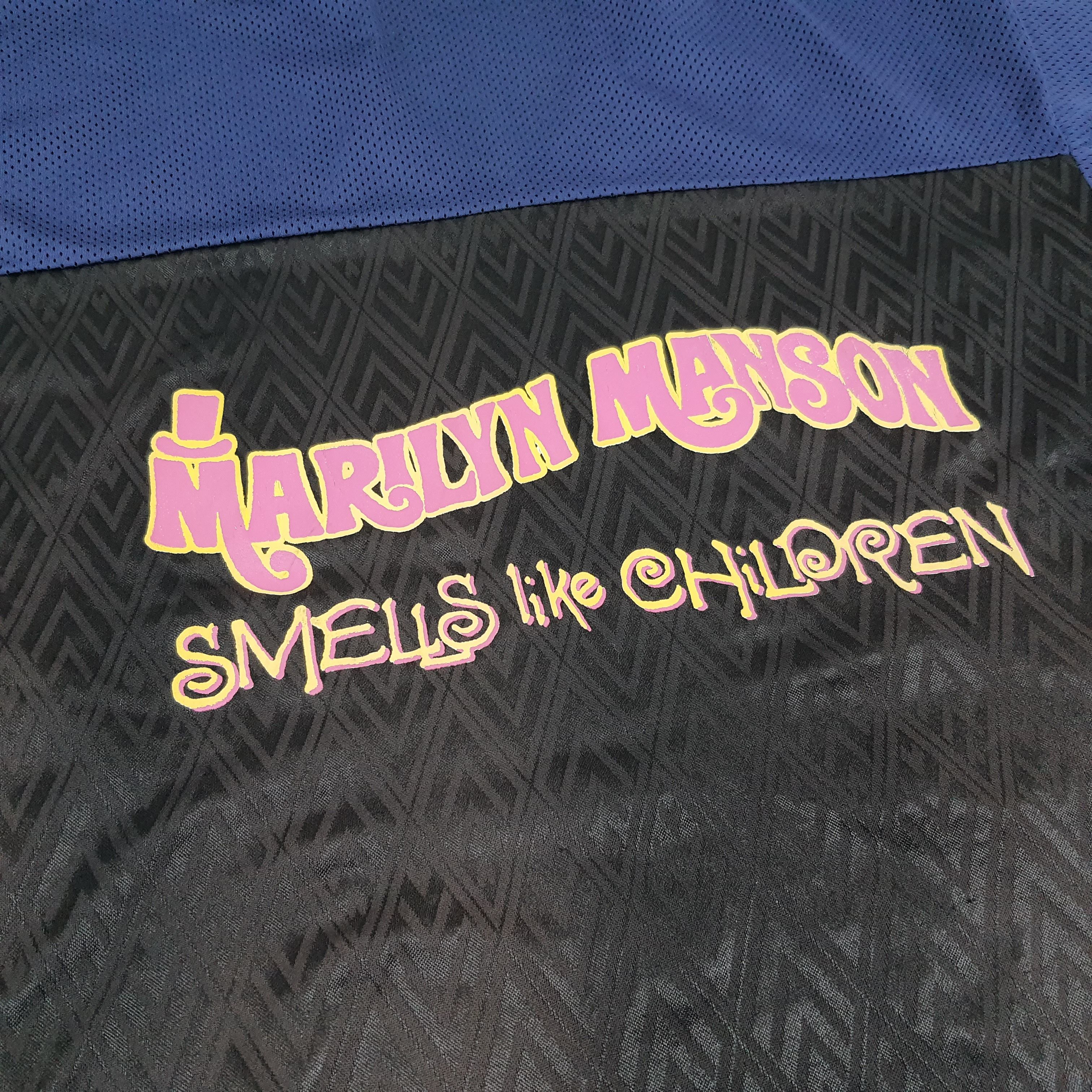 Marilyn Manson Vintage Marilyn Manson Smells Like Children Jersey C204N42 Size US L / EU 52-54 / 3 - 4 Thumbnail
