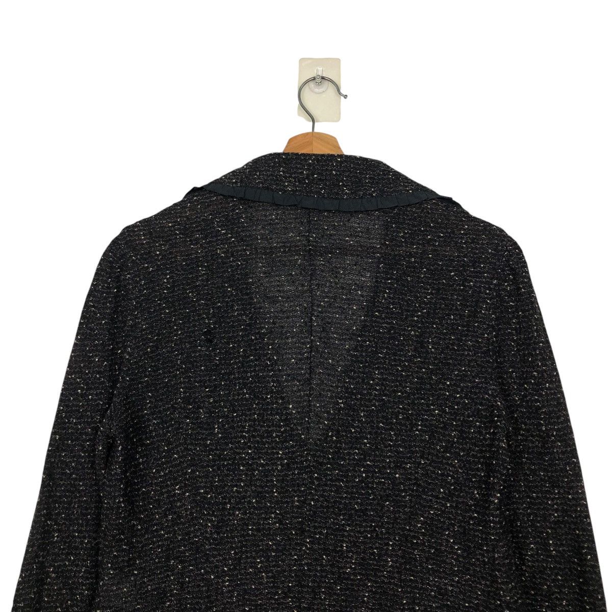Hiroko Koshino Homme 🔥VINTAGE TWEED JACKET HIROKO KOSHINO Size M / US 6-8 / IT 42-44 - 11 Thumbnail