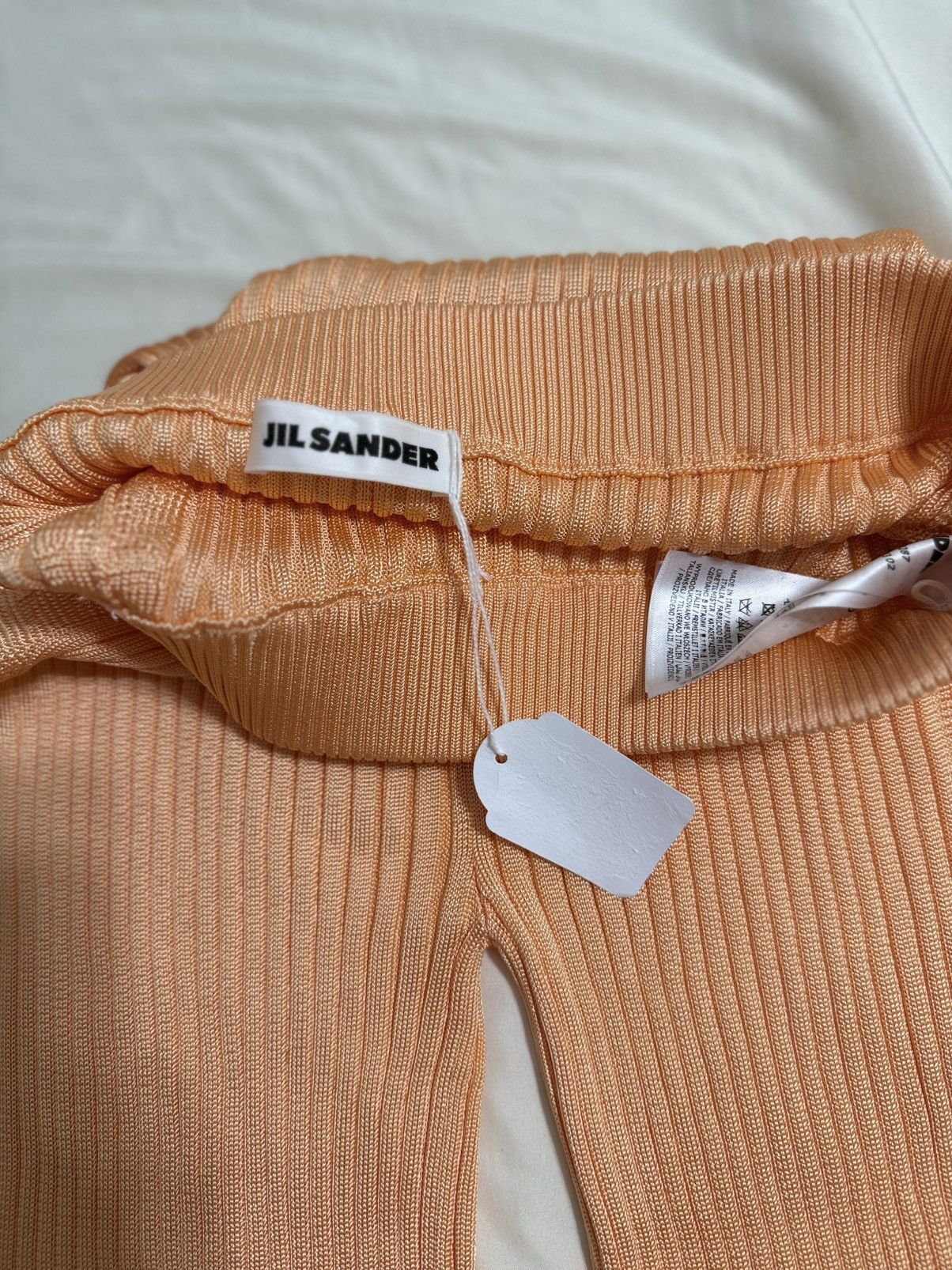 Jil Sander NWOT Jil Sander Rib-Knit Cropped Pants in 34 Size 25" / US 0 / IT 36 - 5 Thumbnail