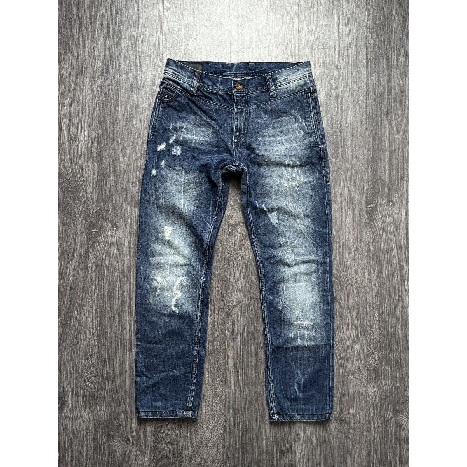 Diesel Y2K Diesel Vintage Washed Distressed denim pants Size US 32 / EU 48 - 1 Thumbnail