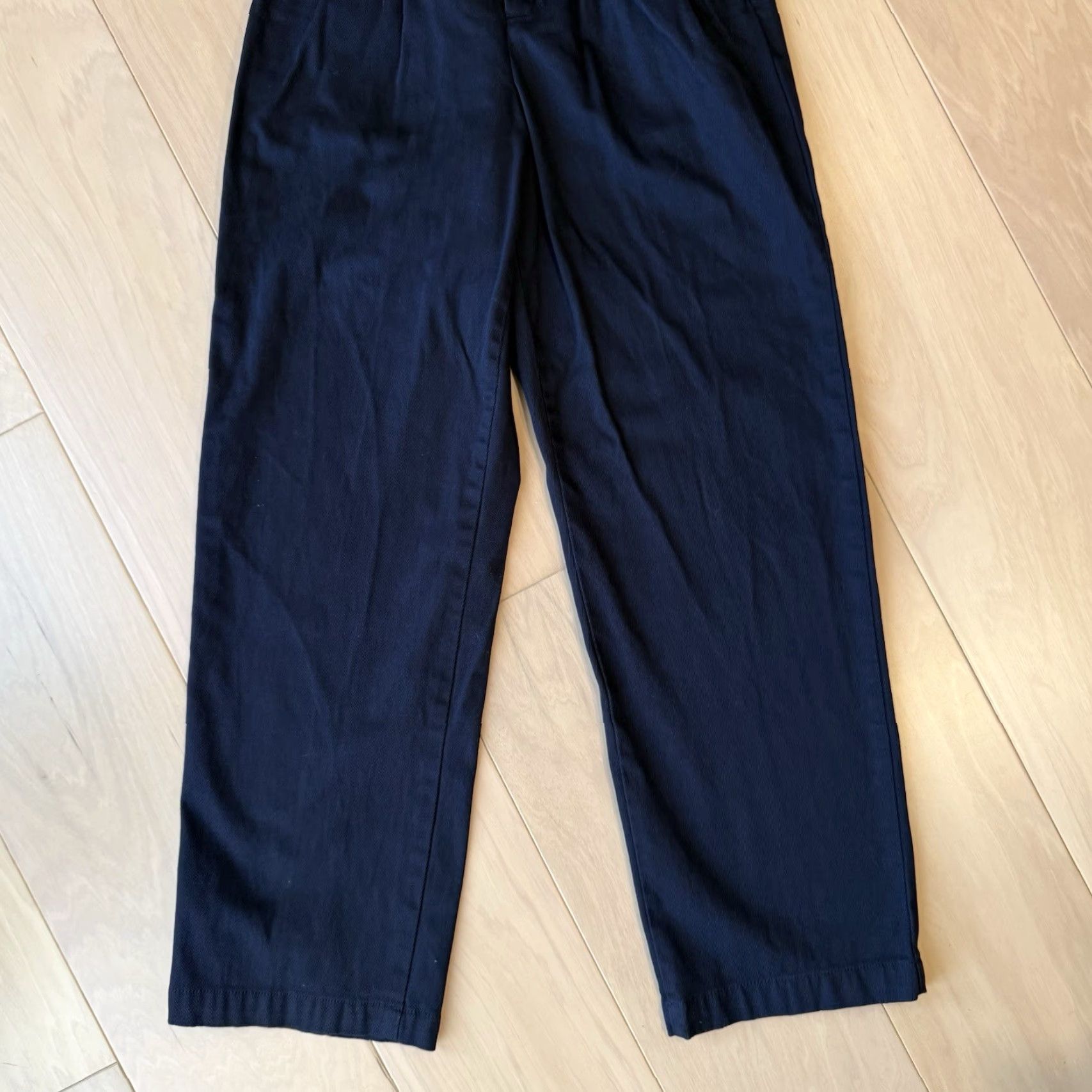 Carhartt Wip Carhartt WIP Cara Pants Women's 25 Blue High Waisted Pleated Straight Chino 90s Logo Vintage? (No) Size 42" / US 20 - 4 Thumbnail