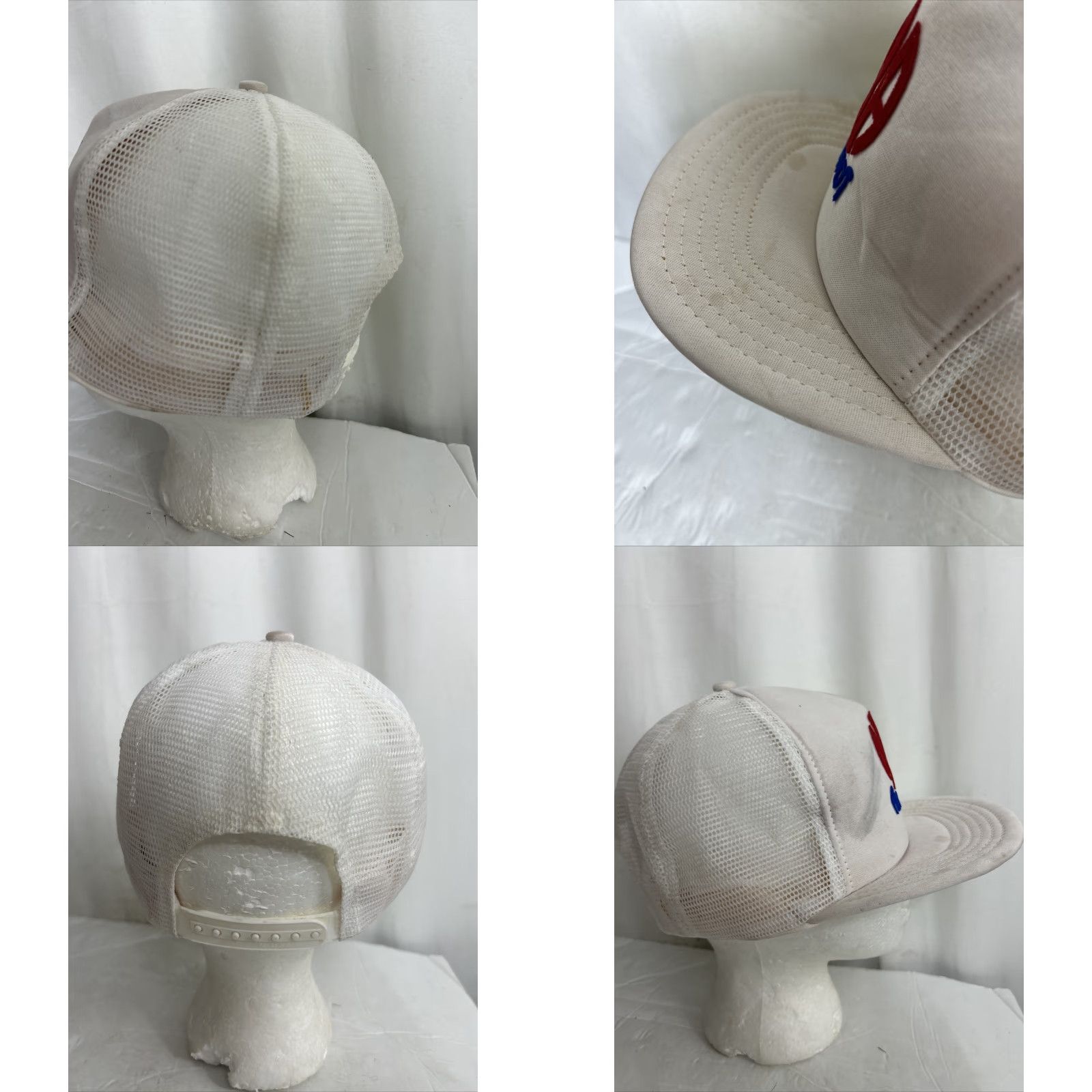Vintage VINTAGE NRA Patriot Snapback Trucker Hat Cap Mens Adjustable White Stained USA Snap-Back Hats Men Storefront Size ONE SIZE - 8 Thumbnail