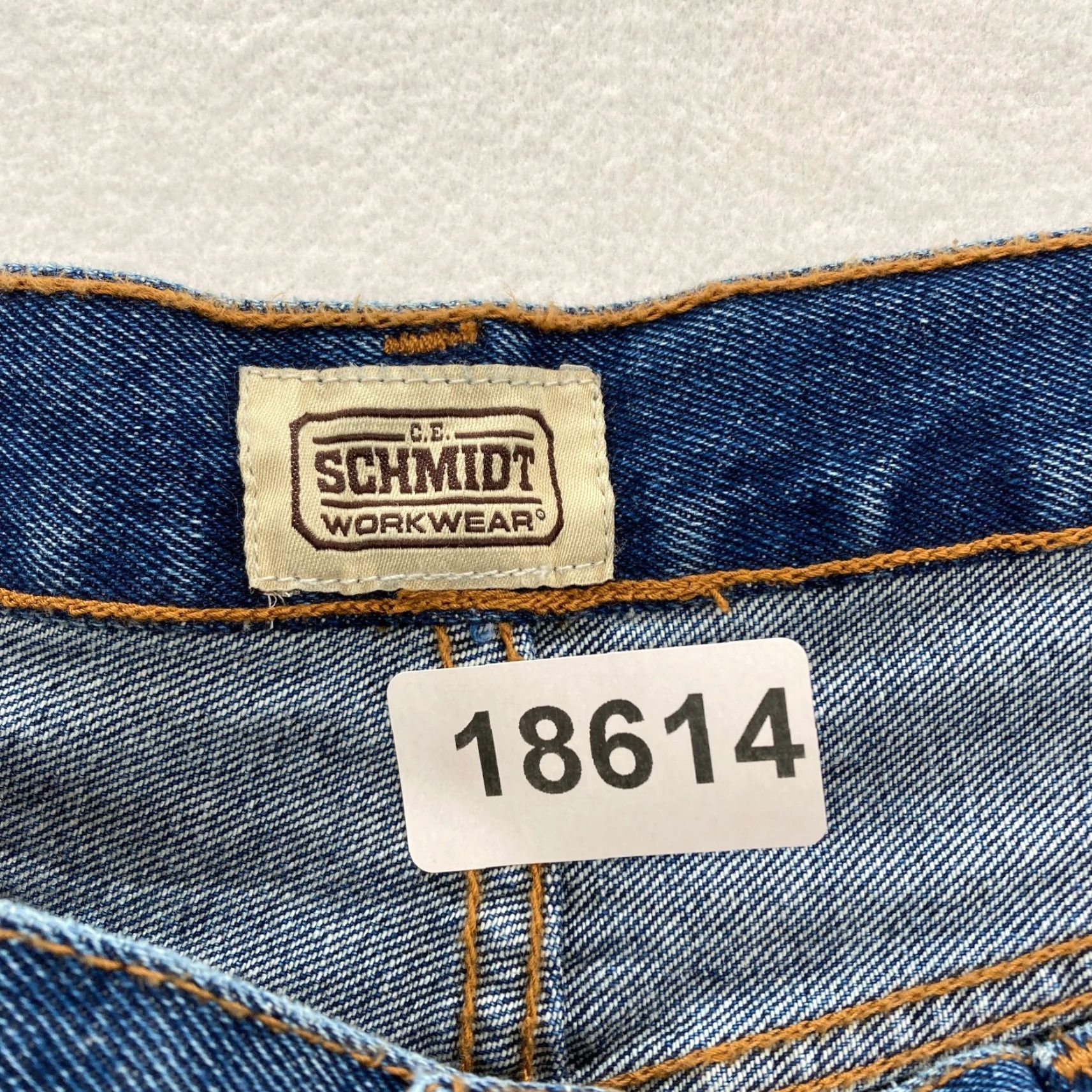 Vintage Foundry Relaxed Straight Jeans Mens 38x32 Medium Wash Blue Denim Workwear Pants Size US 38 / EU 54 - 4 Thumbnail