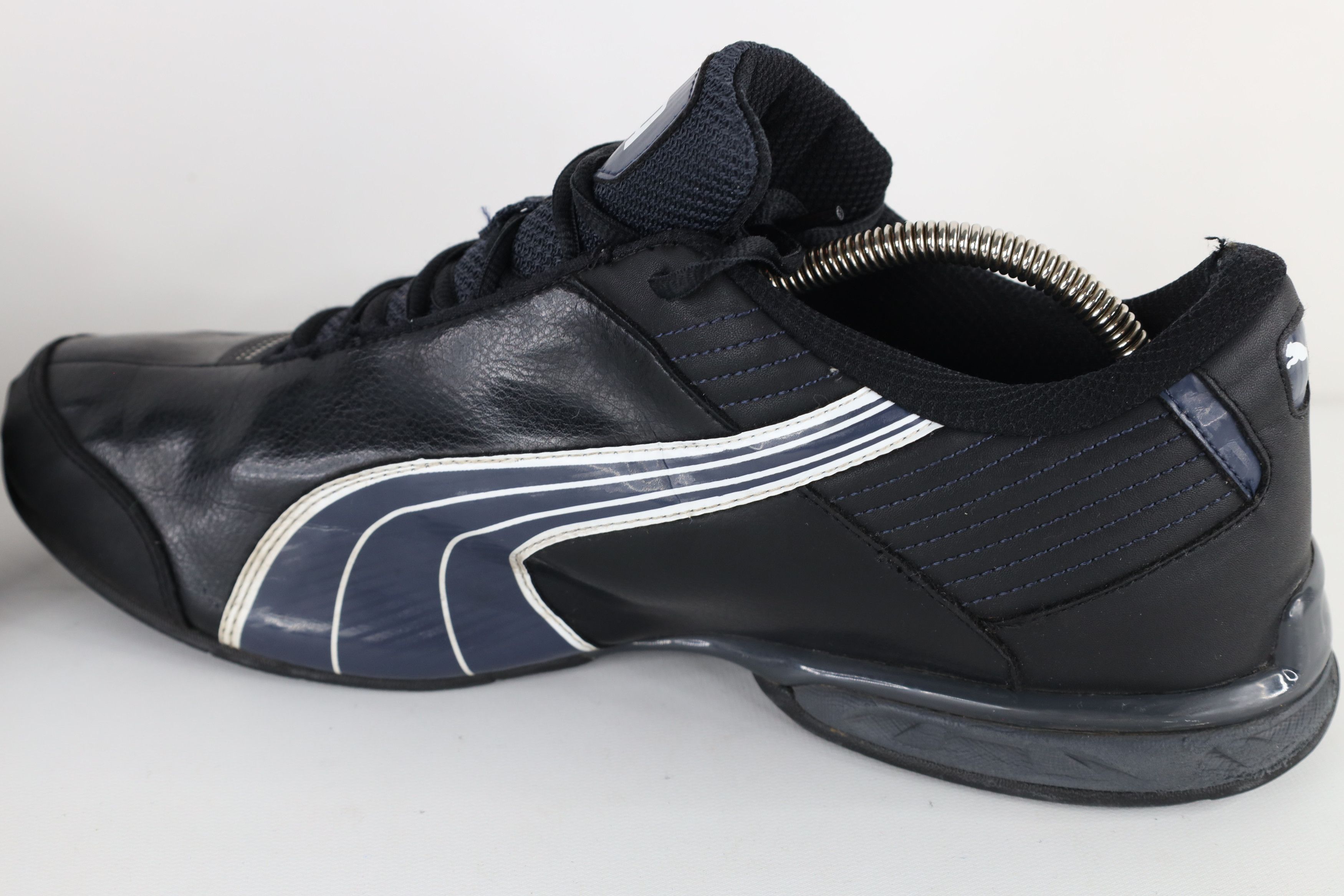 Puma Vintage Y2K Puma Distressed Spell Out Sneakers Shoes Size US 11.5 / EU 44-45 - 3 Thumbnail