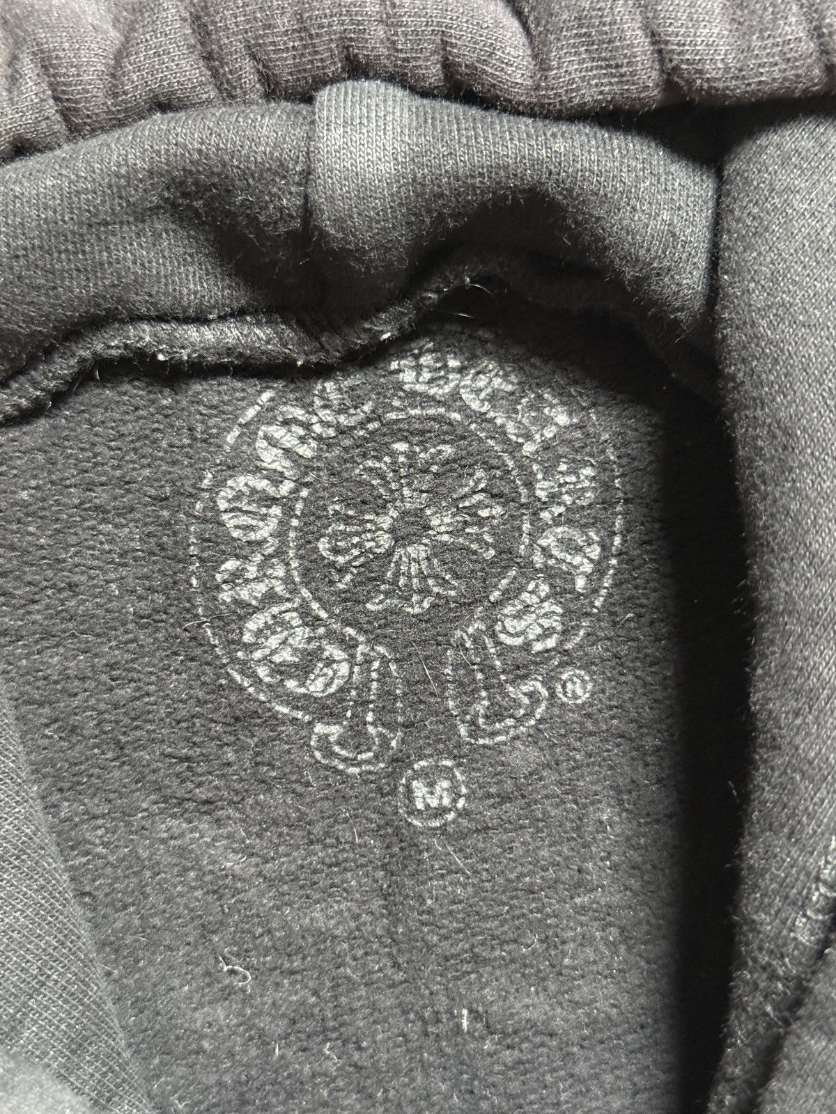 Chrome Hearts Chrome Hearts Black Script Logo Pullover Hoodie Size US M / EU 48-50 / 2 - 5 Thumbnail