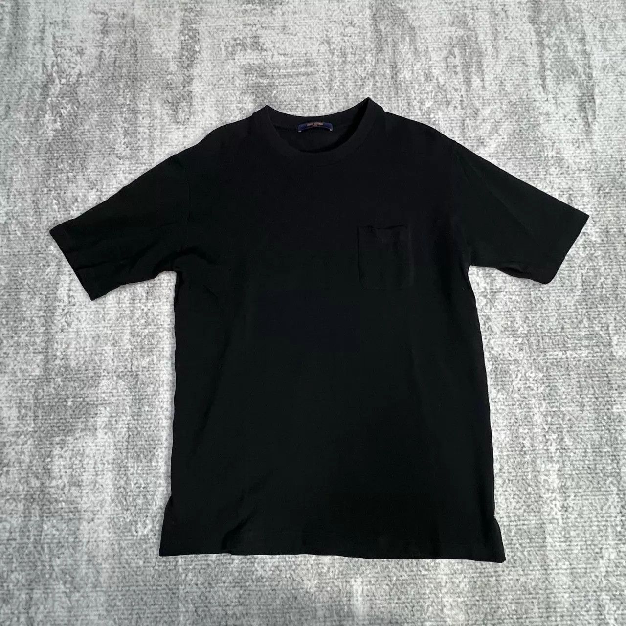 Louis Vuitton LV Black Checkered Short Sleeve Tee XXL 99 New Size XXL / US 16-18 / IT 52-54 - 1 Thumbnail