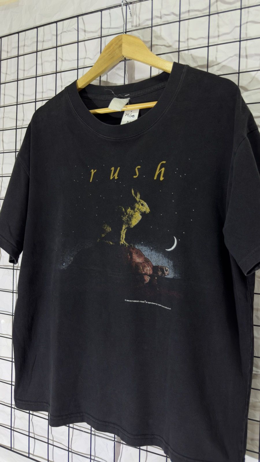 Band Tees Vintage 1993 rush band tee shirt Size US XL / EU 56 / 4 - 5 Thumbnail