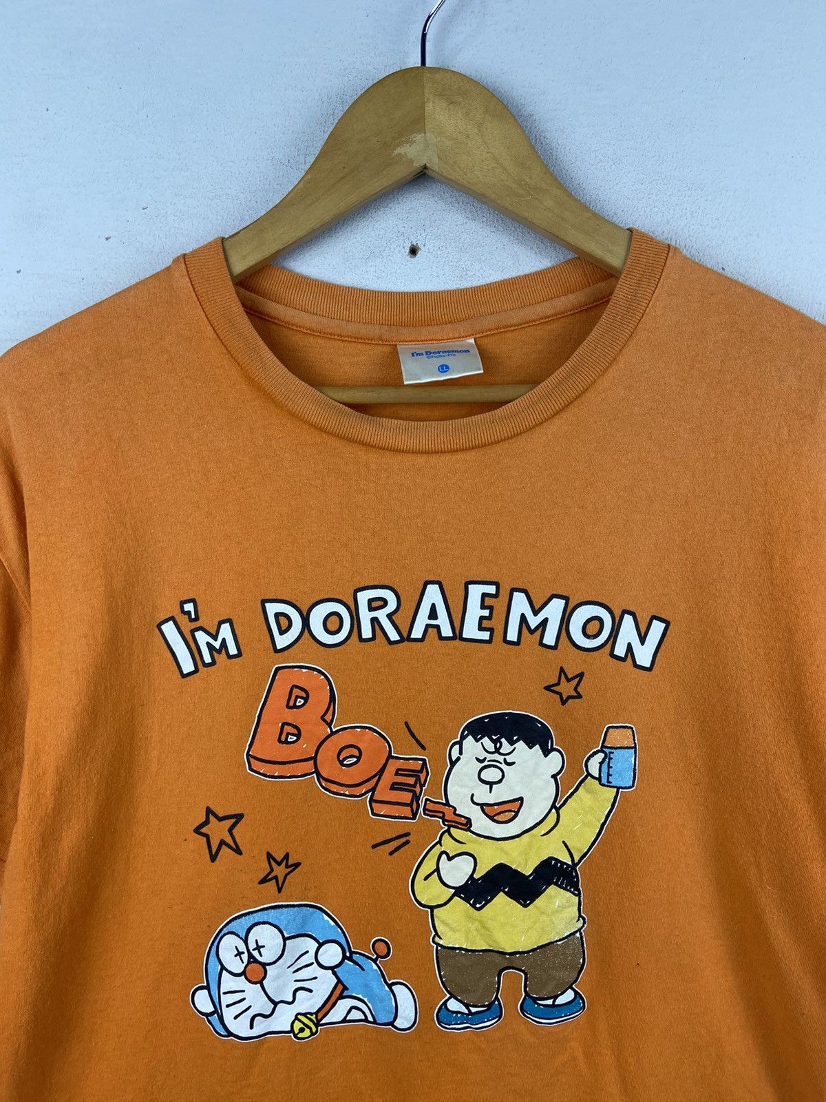Anime × Other × Vintage 🧡SEND OFFER🧡 DOREMON RARE DESIGN TEE Size US L / EU 52-54 / 3 - 4 Thumbnail