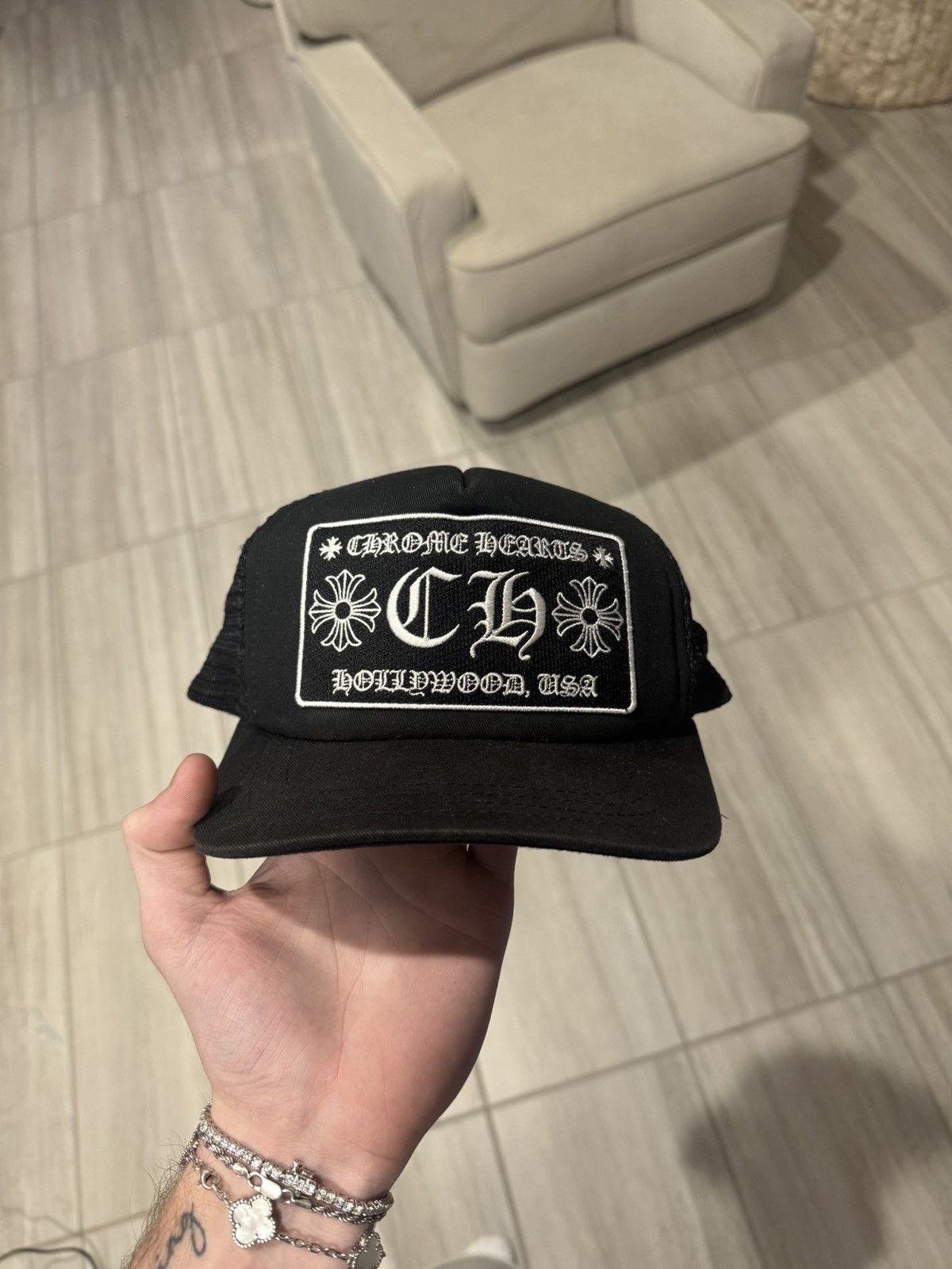 Chrome Hearts CH Hollywood Trucker