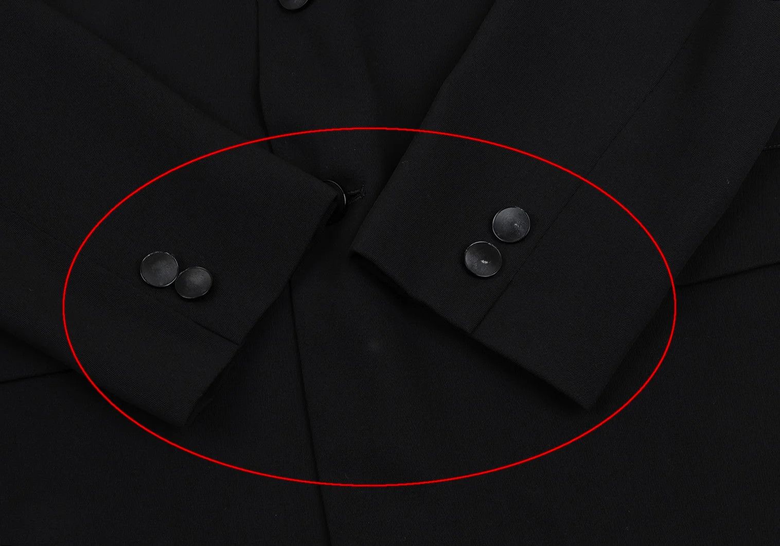 Yohji Yamamoto Yohji Yamamoto Wool-Poly 3B Jacket Black S Size US S / EU 44-46 / 1 - 7 Thumbnail