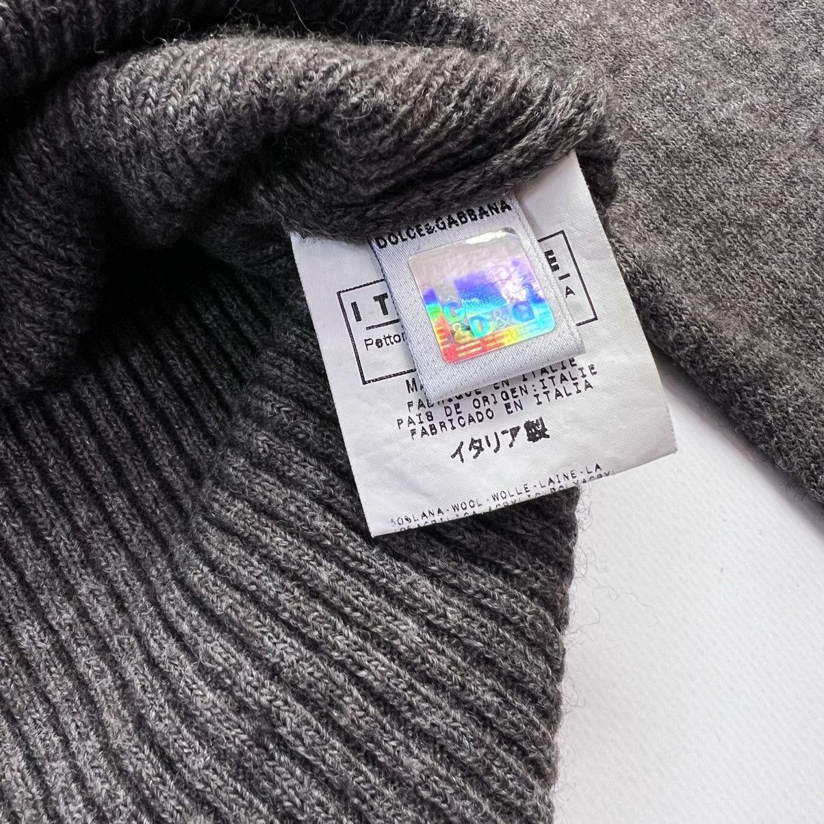 Dolce & Gabbana × Vintage Dolce & Gabbana vintage wool roll neck sweater Size M / US 6-8 / IT 42-44 - 5 Thumbnail