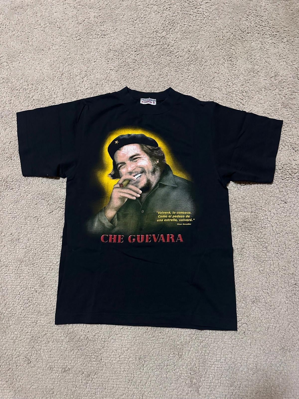 The Unbranded Brand Vtg Che Guevara black t-shirt size S Size US S / EU 44-46 / 1 - 1 Thumbnail