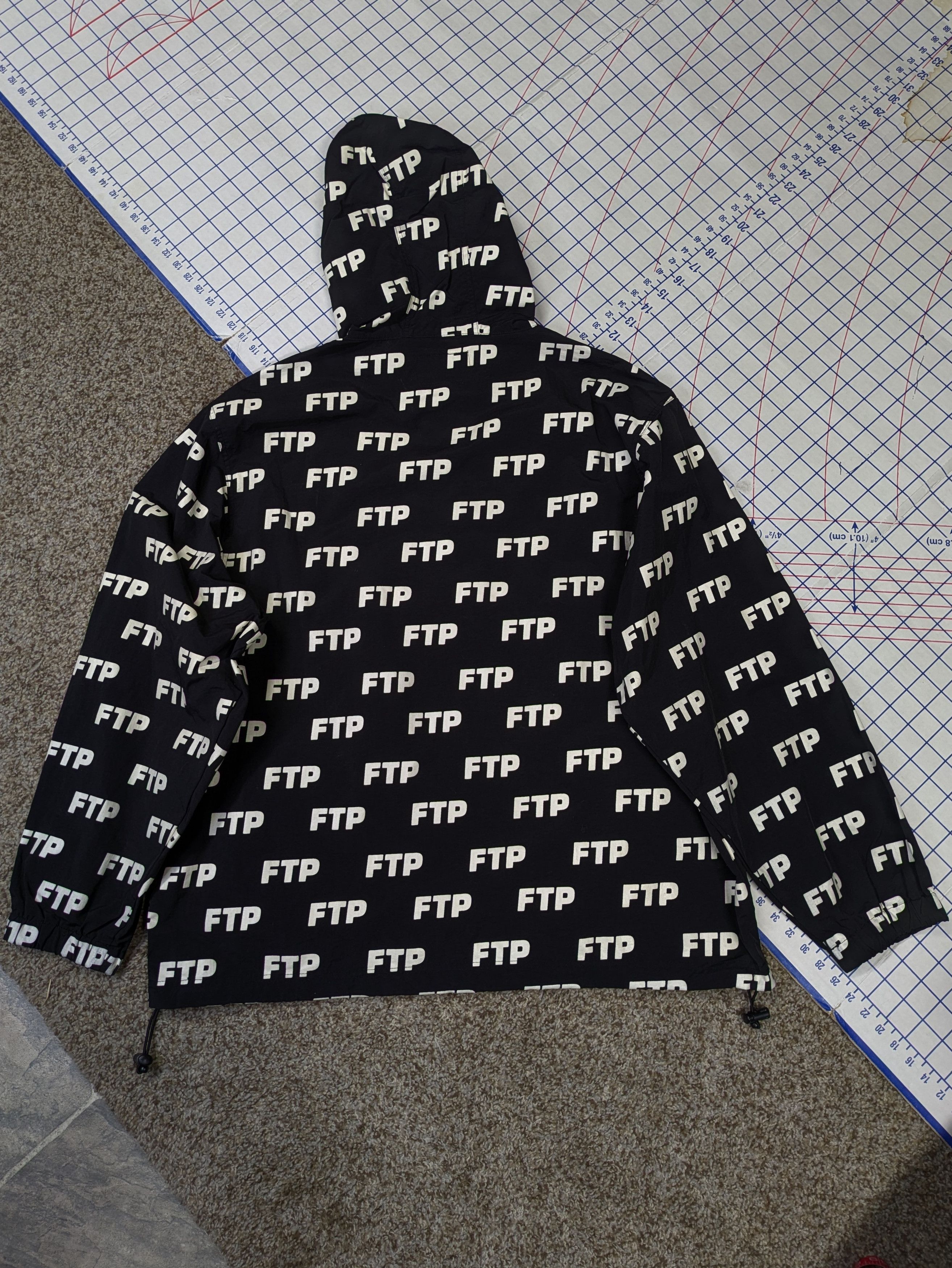 Fuck The Population FTP all over print anorak jacket windbreaker pullover large Size US L / EU 52-54 / 3 - 2 Thumbnail