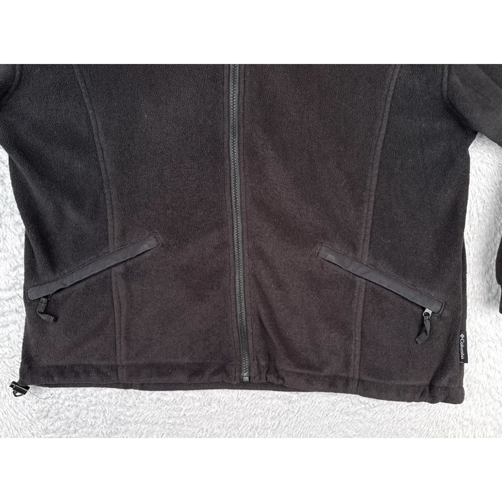 Vintage VINTAGE Columbia Jacket Womens L Black Full Zip Hoodie Fleece Polyester Size L / US 10 / IT 46 - 5 Thumbnail