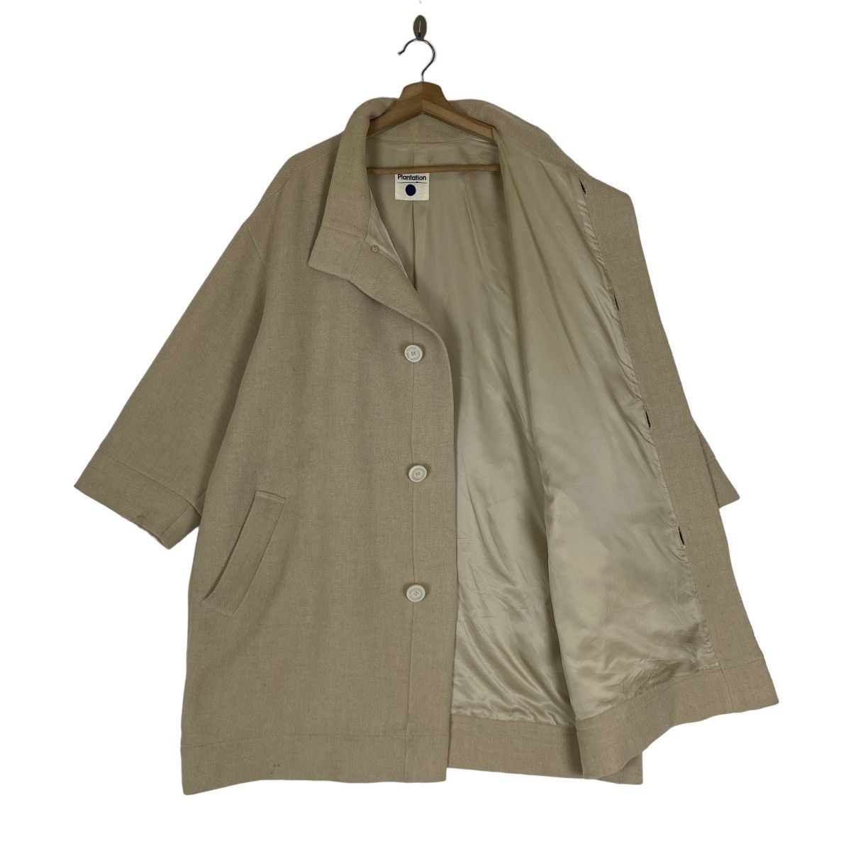 Issey Miyake ✨Issey Miyake Plantation wool oversize long coat Size US M / EU 48-50 / 2 - 13 Thumbnail
