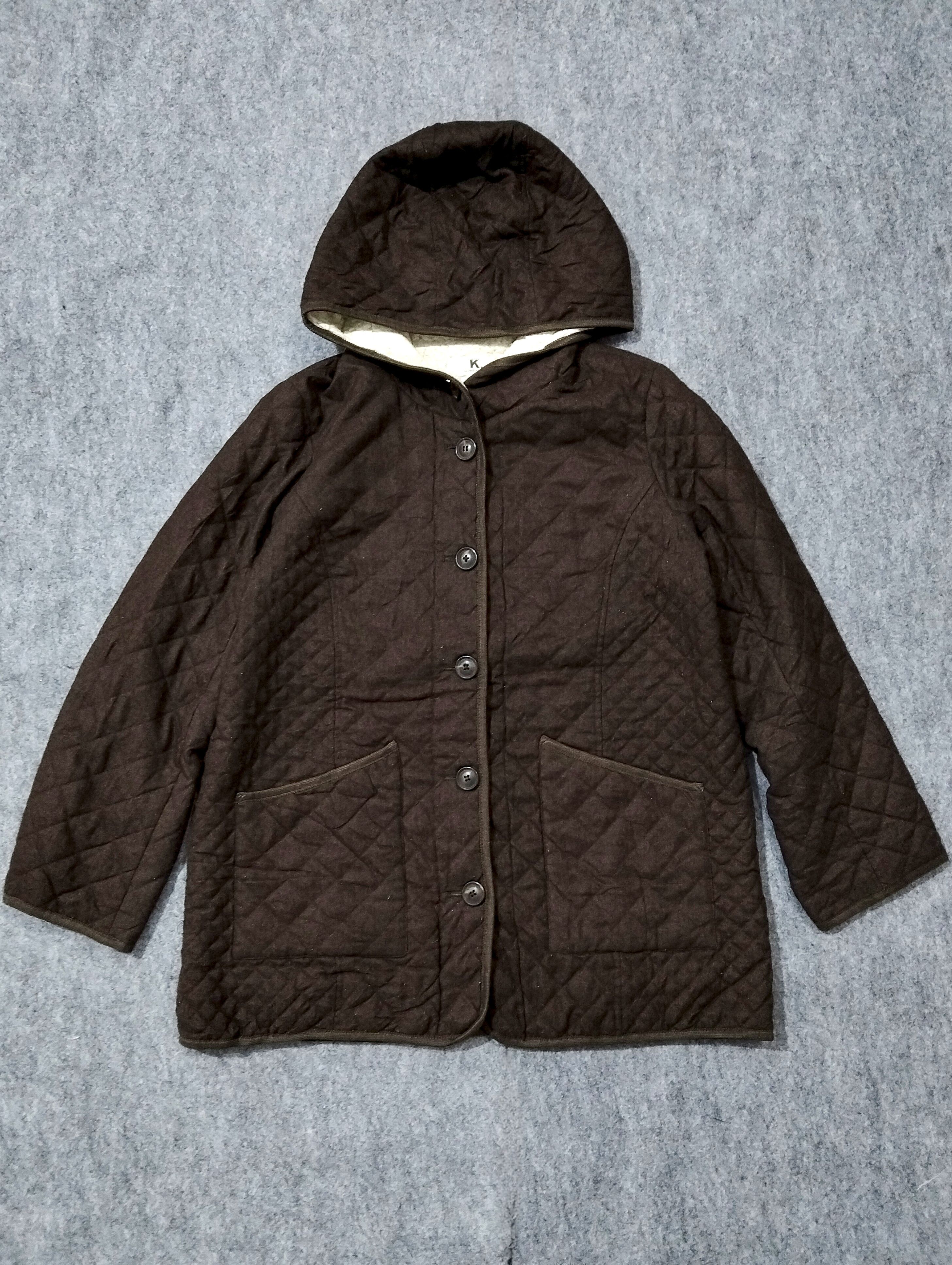 Japanese Brand × Michiko Koshino × Michiko Koshino London 🔥 90s Michiko Koshino Vintage Quilted Jacket 🔥 Size US L / EU 52-54 / 3 - 1 Thumbnail