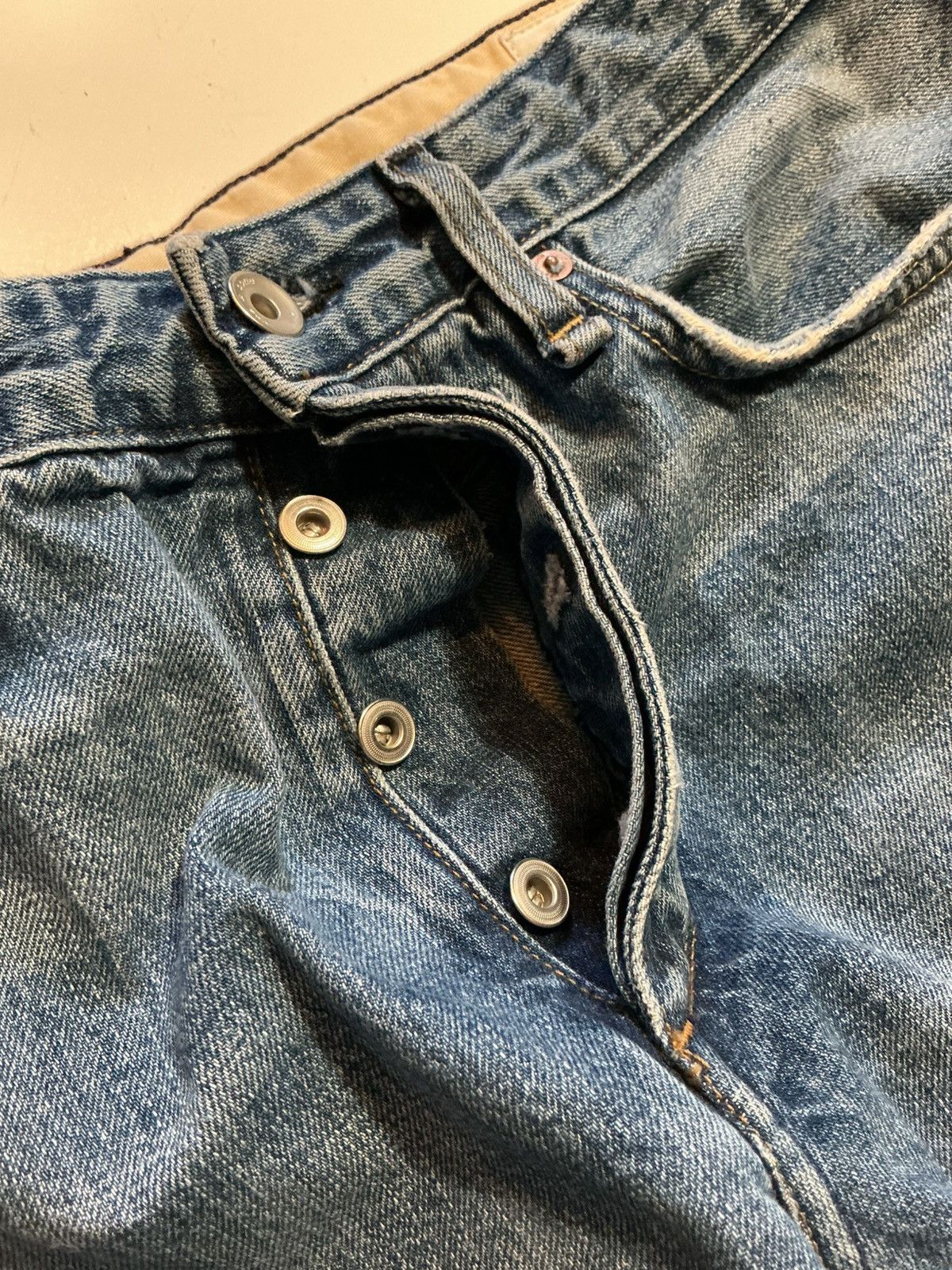 Rag & Bone $228 Rag & Bone New York Fit 2 Button Fly Denim Jeans Size US 34 / EU 50 - 6 Thumbnail