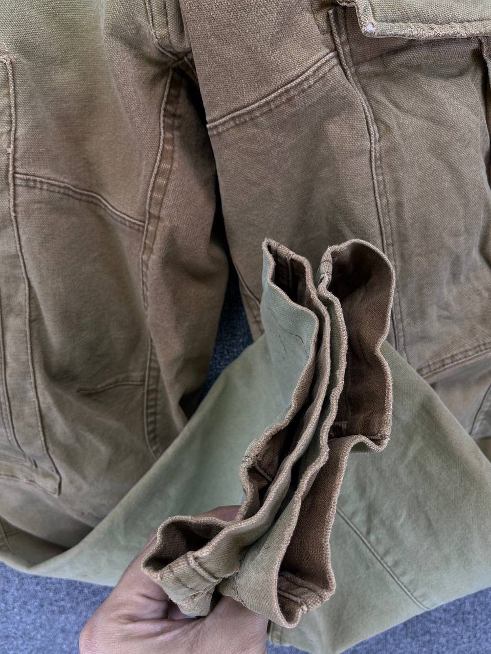 Japanese Brand Vintage Xebec Genba Rare Carhartt Style Cargo Tactical Pants Size US 32 / EU 48 - 12 Thumbnail