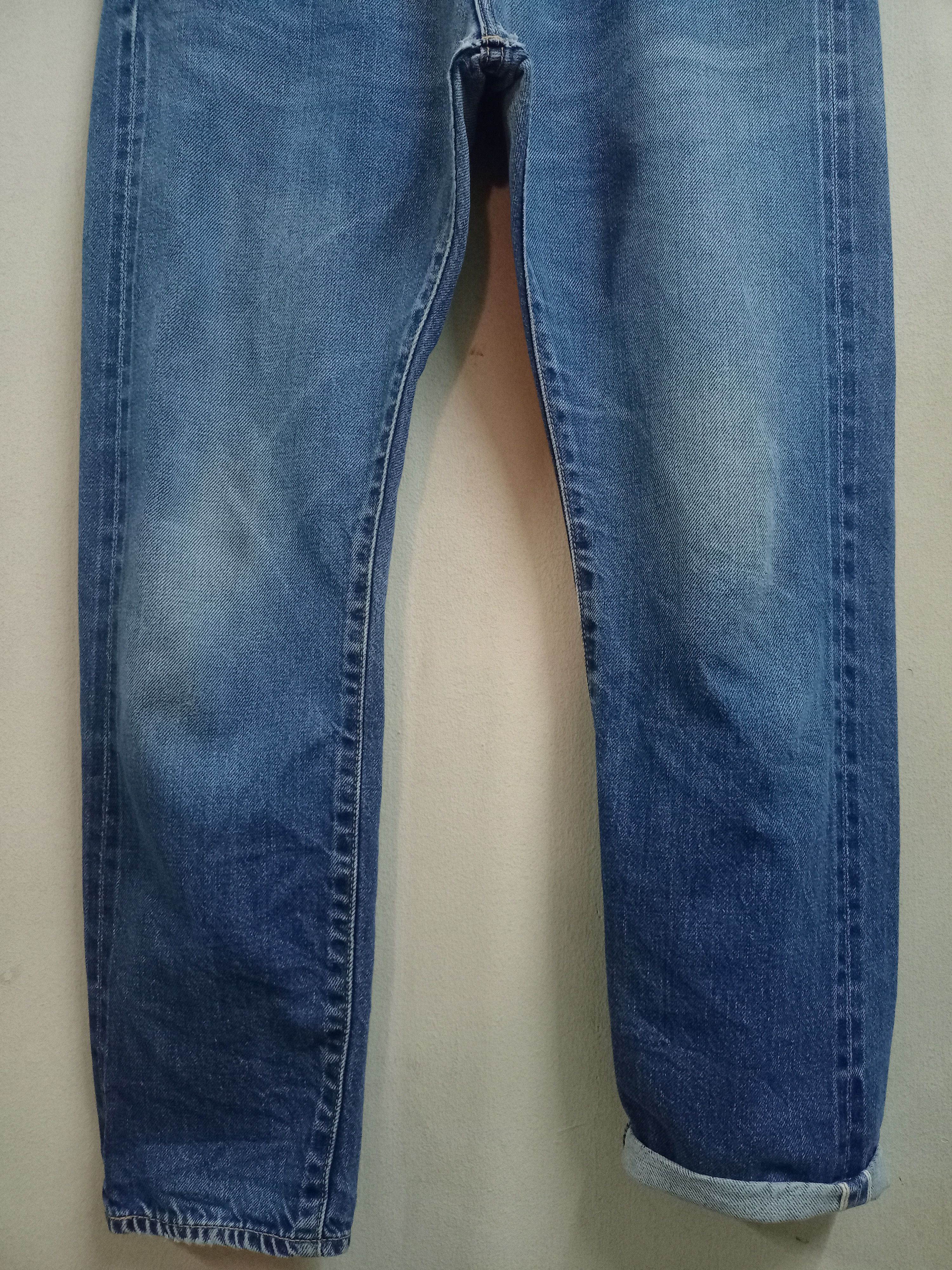 Japanese Brand × KURO Vintage Japanese Kuro Selvedge Denim Redline Jeans 30x22 Size US 30 / EU 46 - 5 Thumbnail