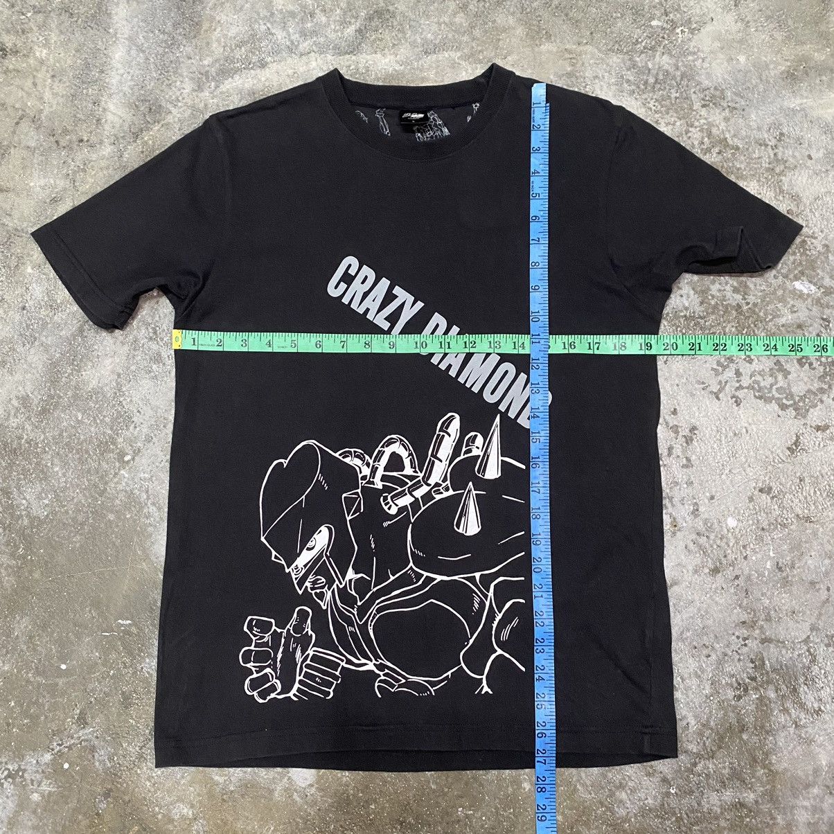 Anime JoJo Bizarre Adventure Diamond Unbreakable Crazy Diamond Tee Size US M / EU 48-50 / 2 - 13 Thumbnail
