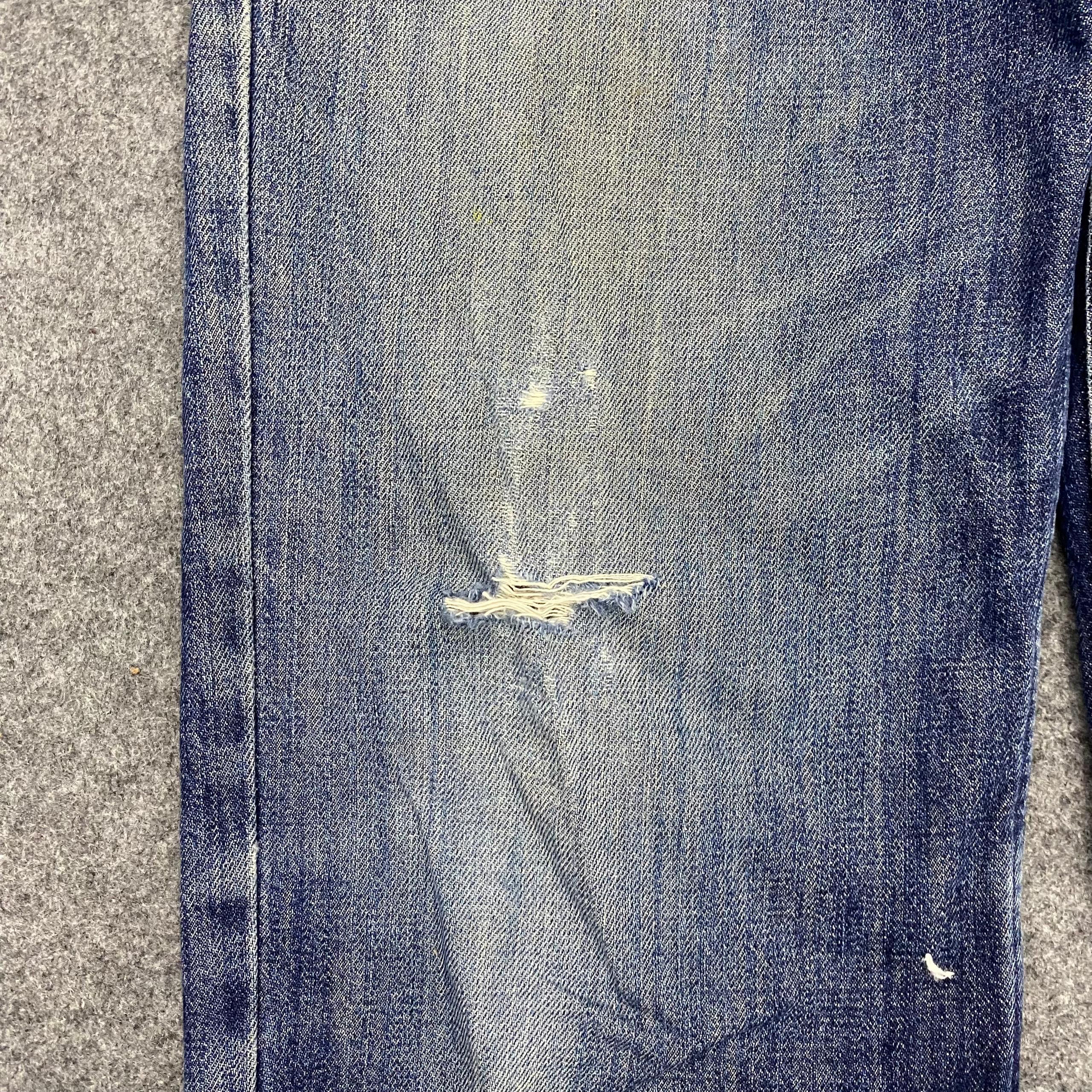 Japanese Brand 💥Vintage Levis 533 Distressed Denim Kurt Cobain Style Size US 34 / EU 50 - 10 Thumbnail