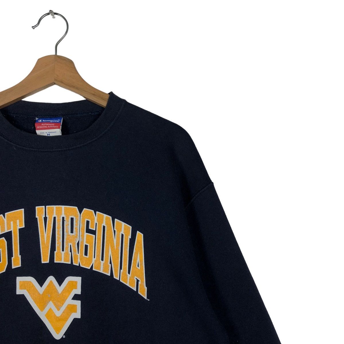 Champion Vintage Sweatshirt Champion West Virginia Spell Out BigLogo Size US M / EU 48-50 / 2 - 5 Thumbnail