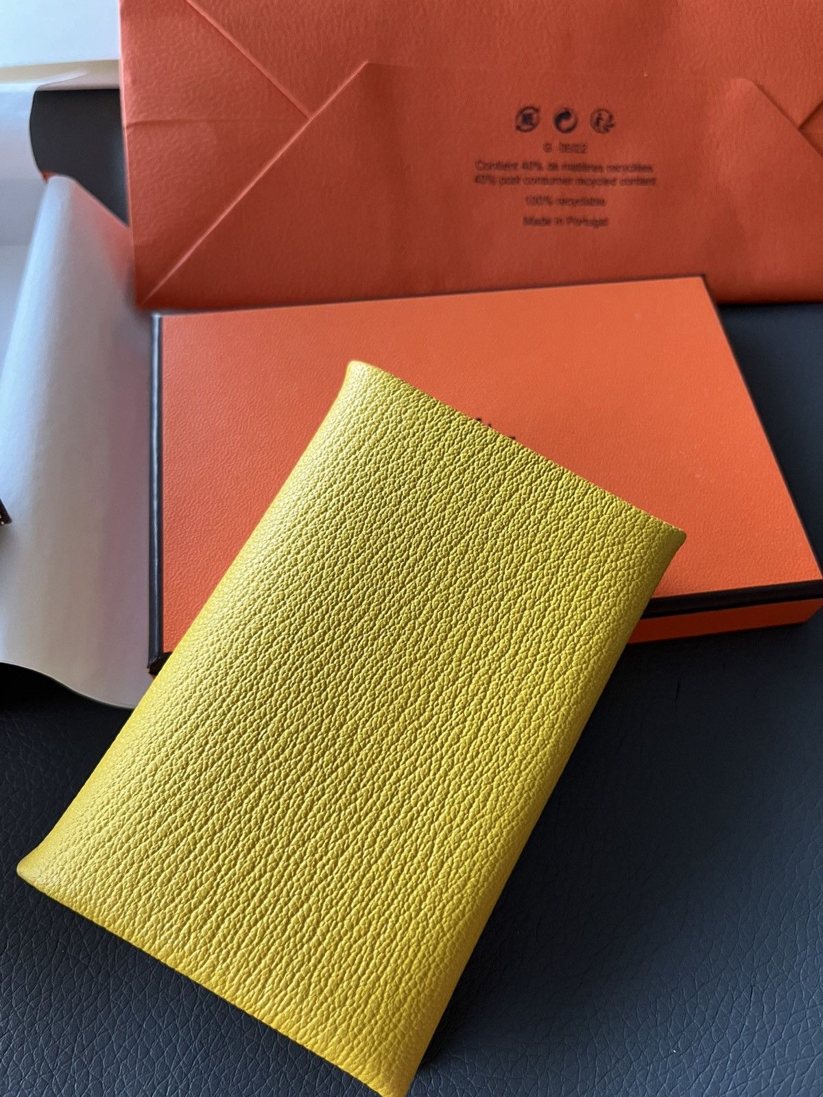 Hermes Brand New Hermes Calvi Wallet Special Edition Size ONE SIZE - 11 Thumbnail