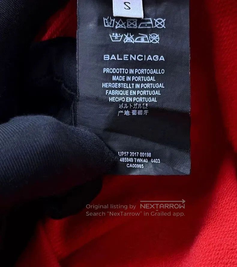 Balenciaga Balenciaga Red Coca-Cola Logo Hoodie. Size US S / EU 44-46 / 1 - 4 Thumbnail