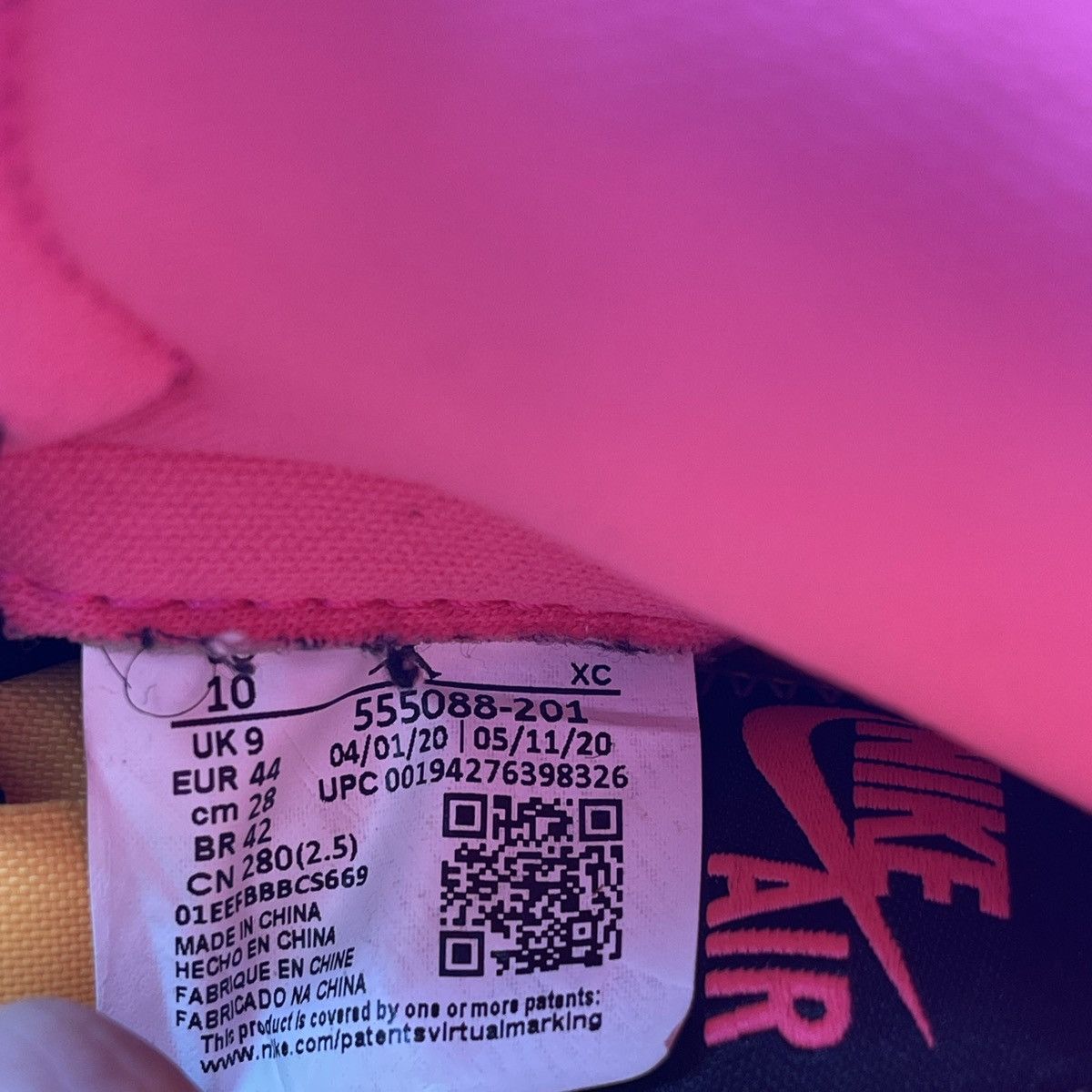 Nike Air Jordan 1 high Tokyo bio hack Size US 10 / EU 43 - 8 Thumbnail