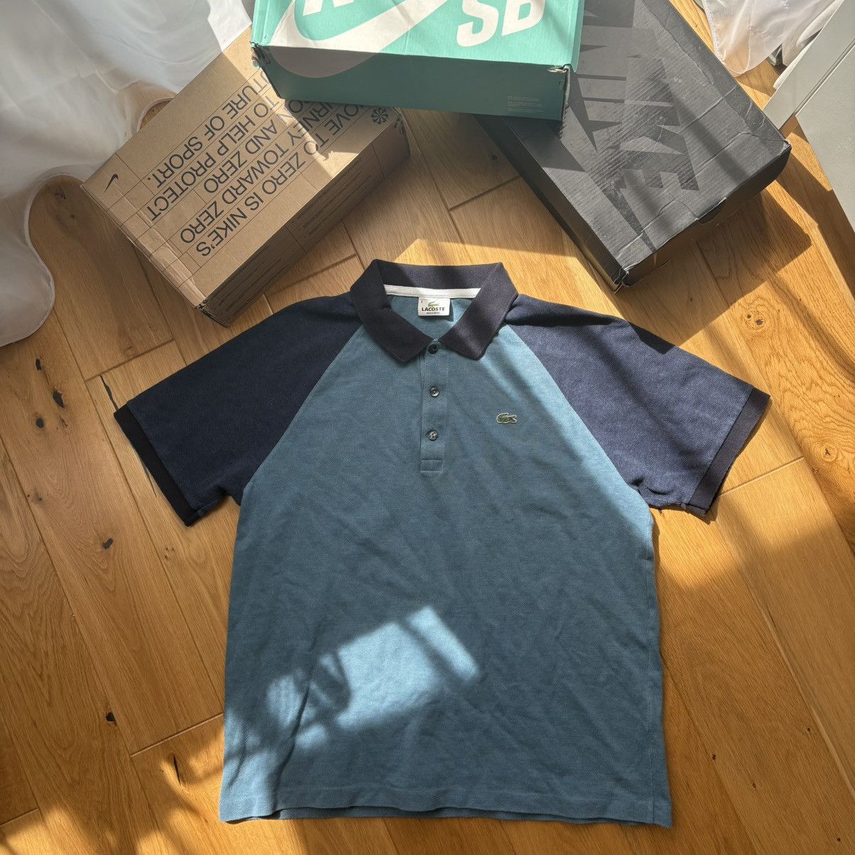 Lacoste × Vintage T-shirt vintage polo Lacoste Size US L / EU 52-54 / 3 - 1 Thumbnail