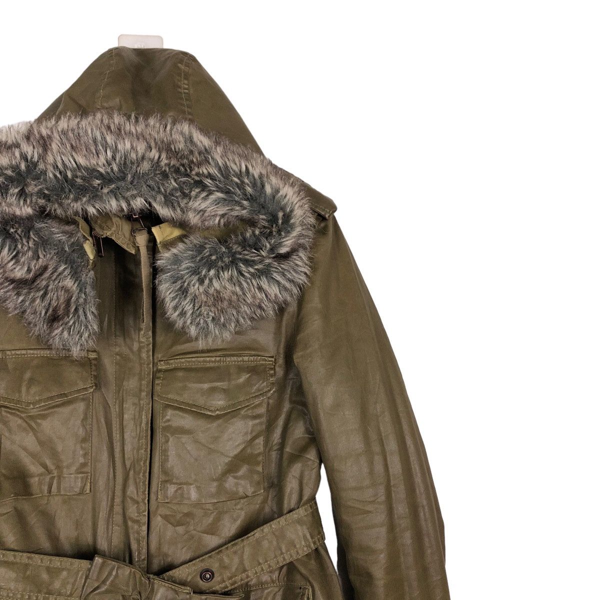 Diesel 🔥Vintage Biker Jacket Robed Diesel Mink Fur Hoodie Size US M / EU 48-50 / 2 - 6 Thumbnail