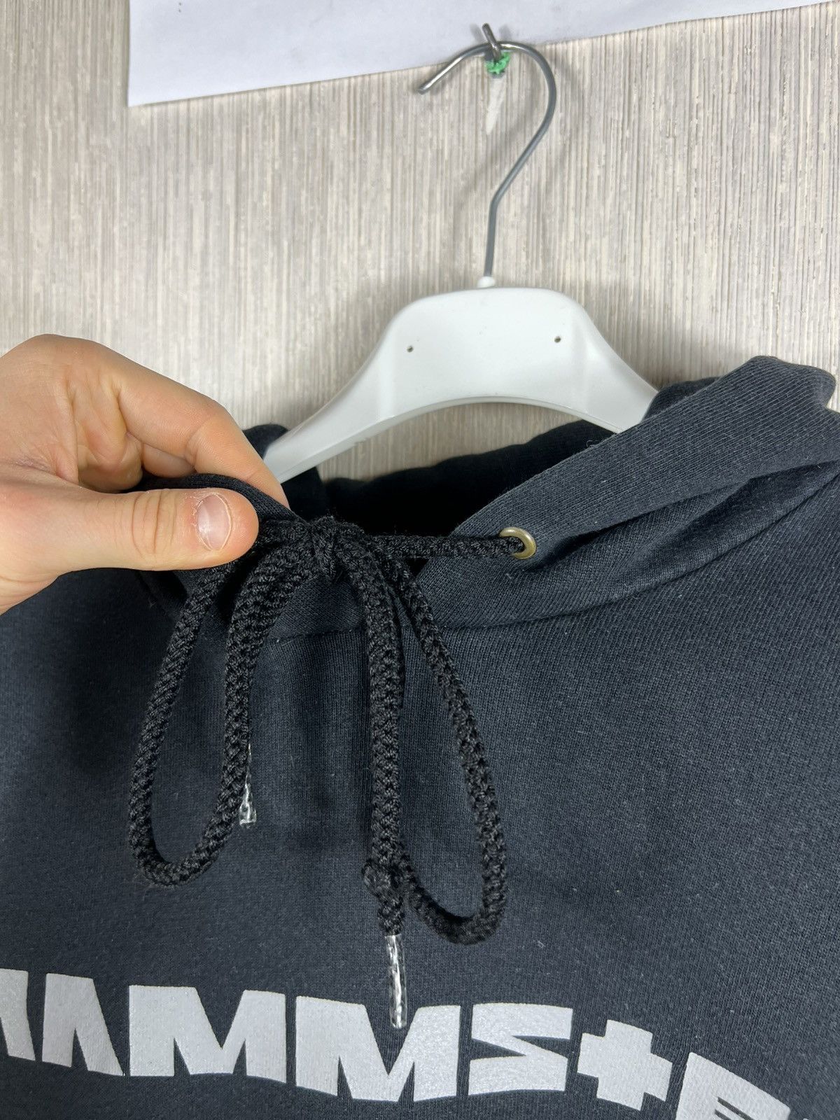 Balenciaga Vintage 90s Rammstein fire splash hoodie central logo retro Size US XXL / EU 58 / 5 - 10 Thumbnail